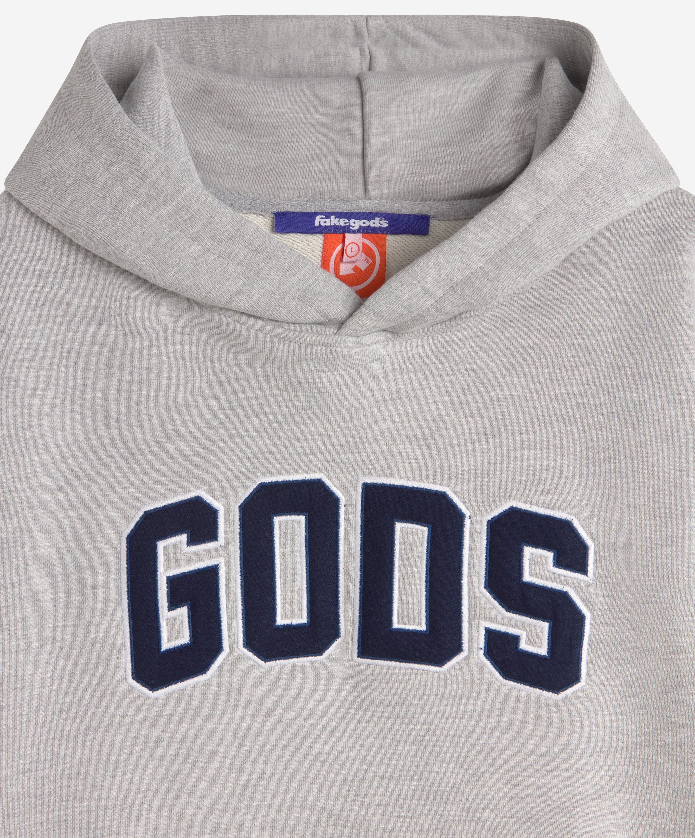Gods Hoodie Grey Melange