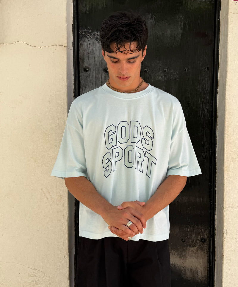 Gods Sport Tee Blue