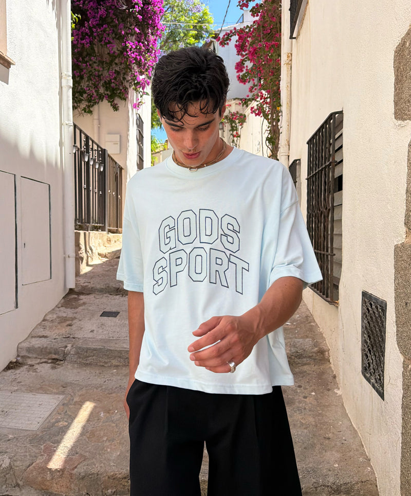 Gods Sport Tee Blue