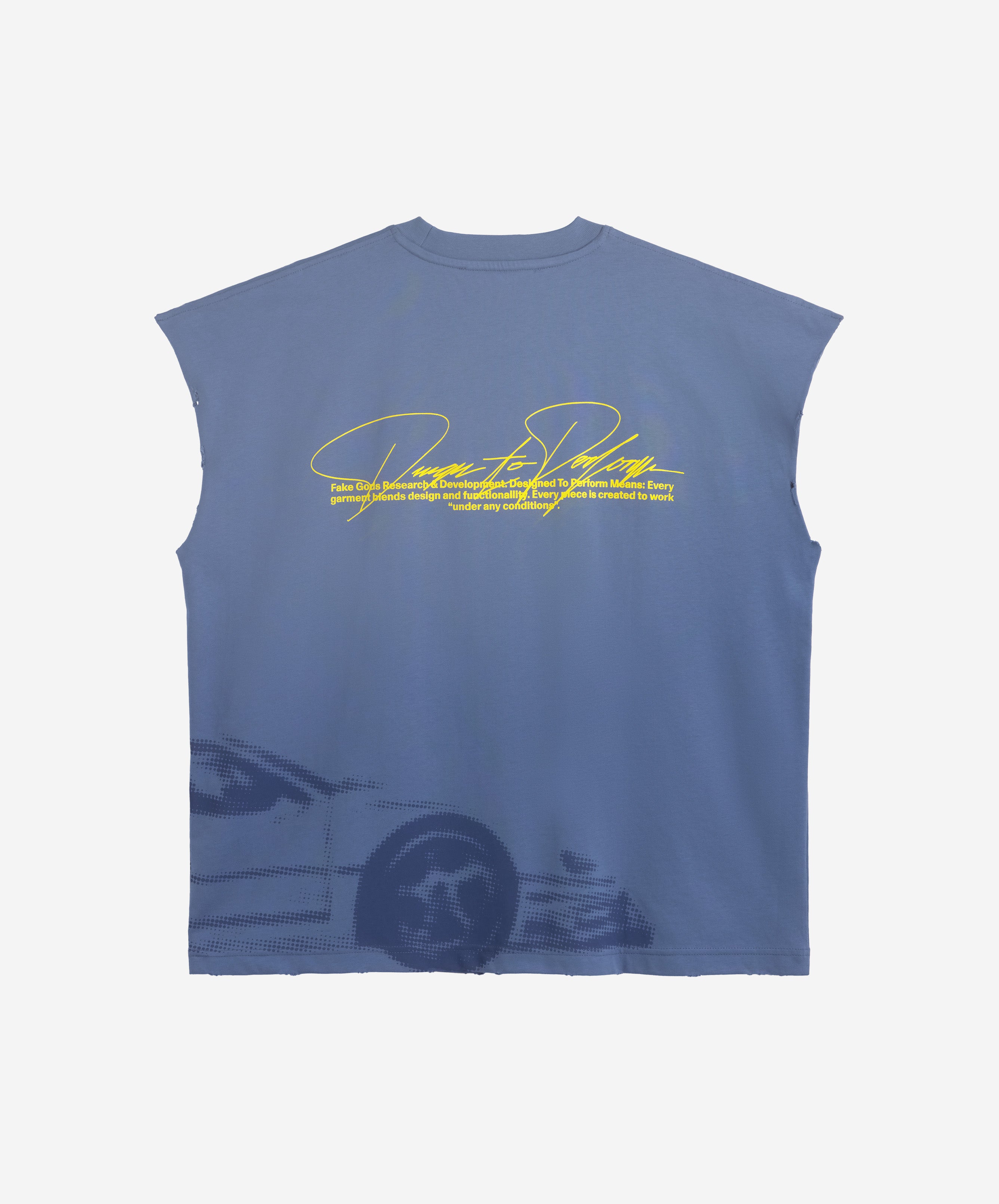 Grand Prix Sunfaded Sleeveless Navy