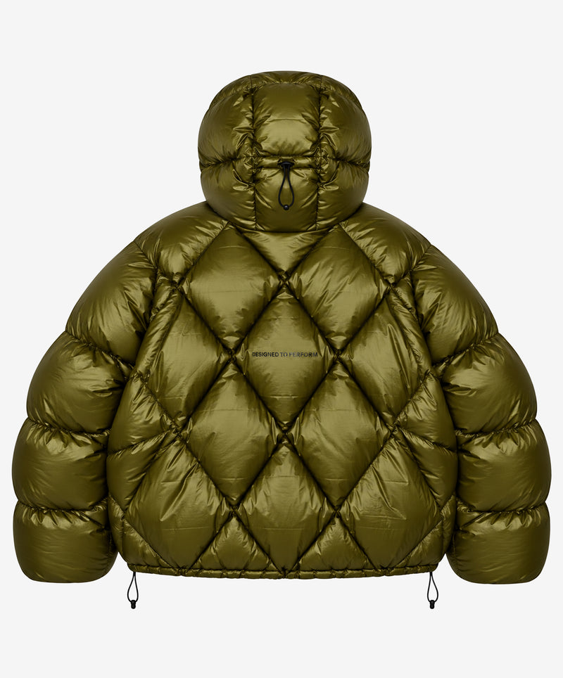 Real Down Puffer Green