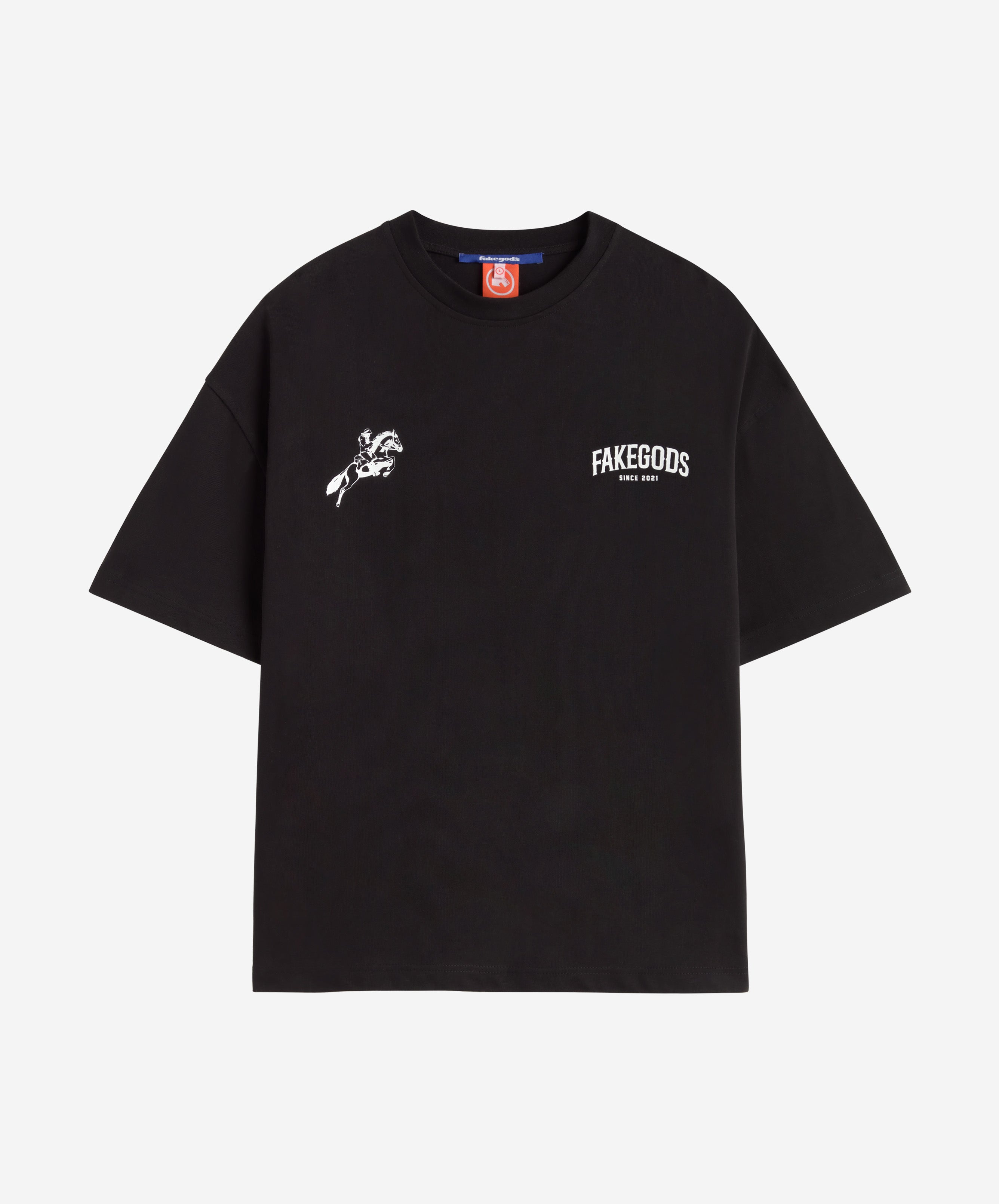 Horse-Car Tee Black