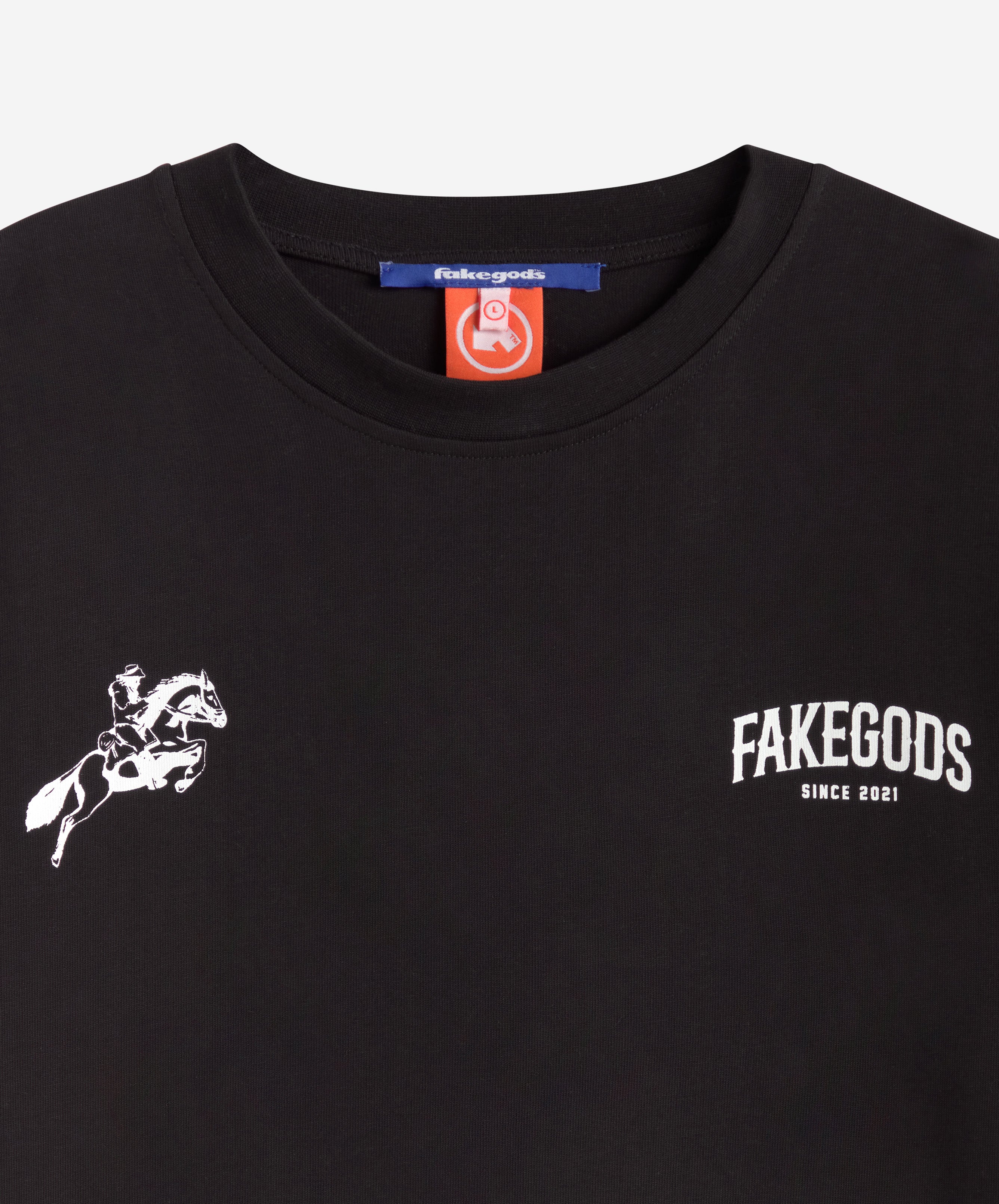 Horse-Car Tee Black