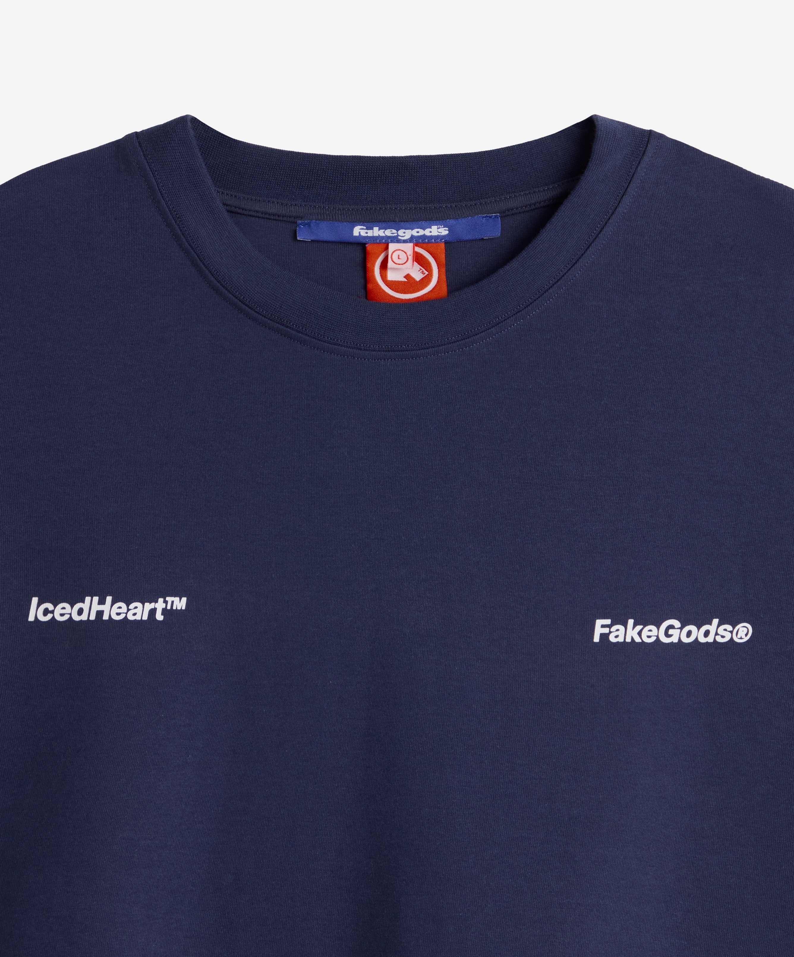 Iced Heart Tee Navy