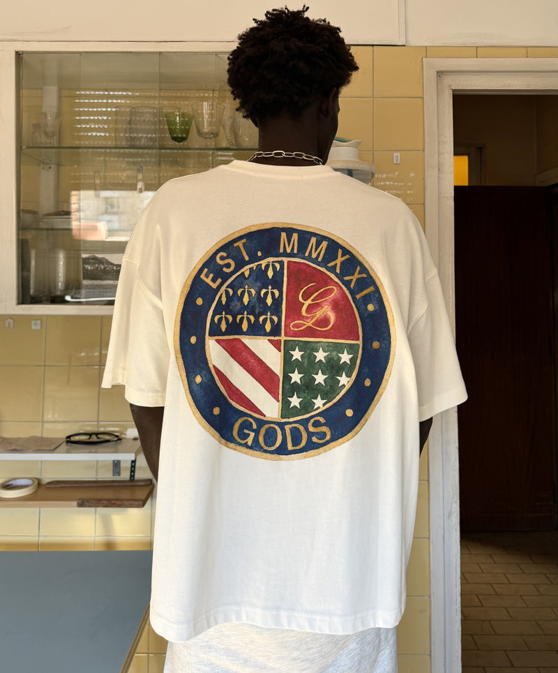 Heraldic Tee Cream