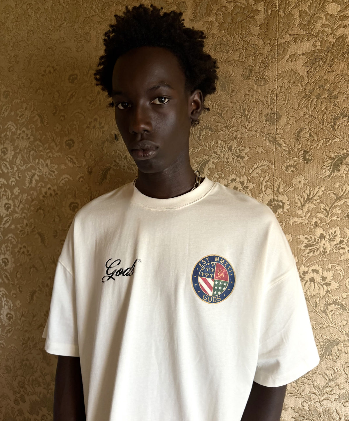 Heraldic Tee Cream