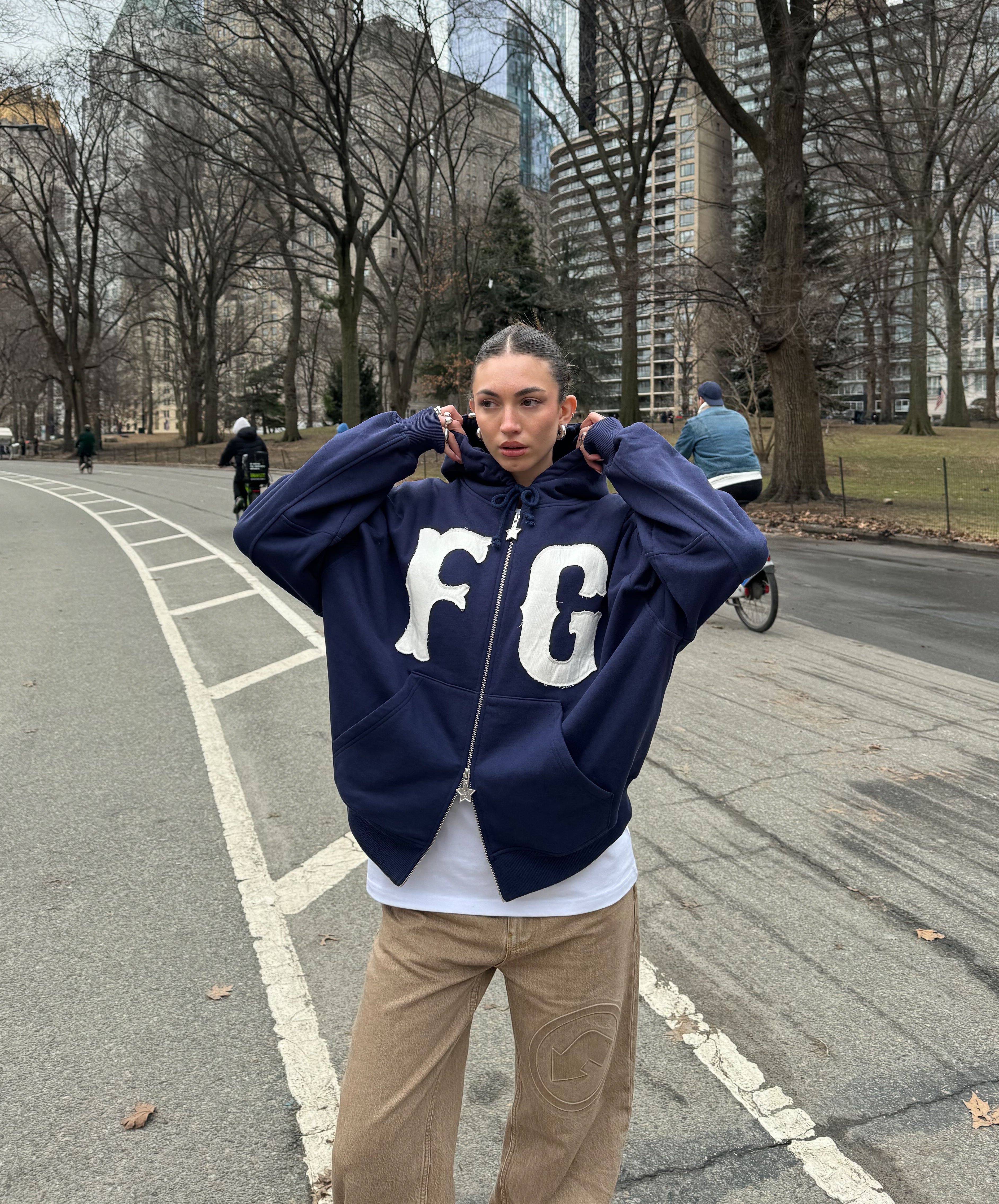 Fg Zipper Navy