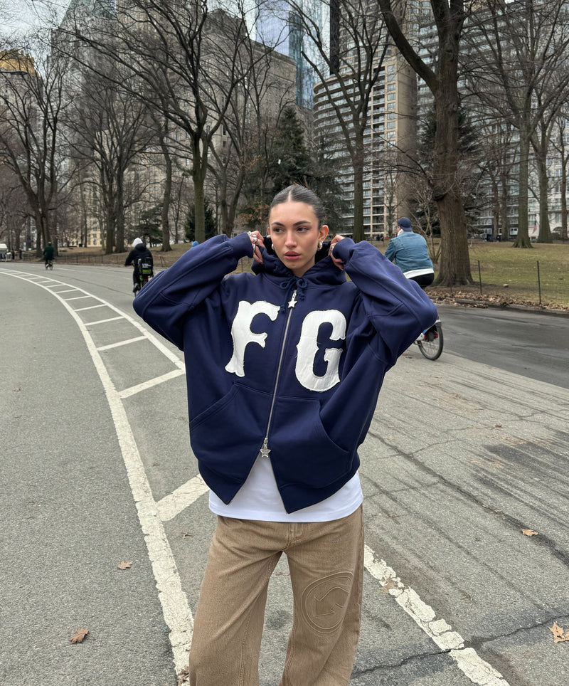 Fg Zipper Navy