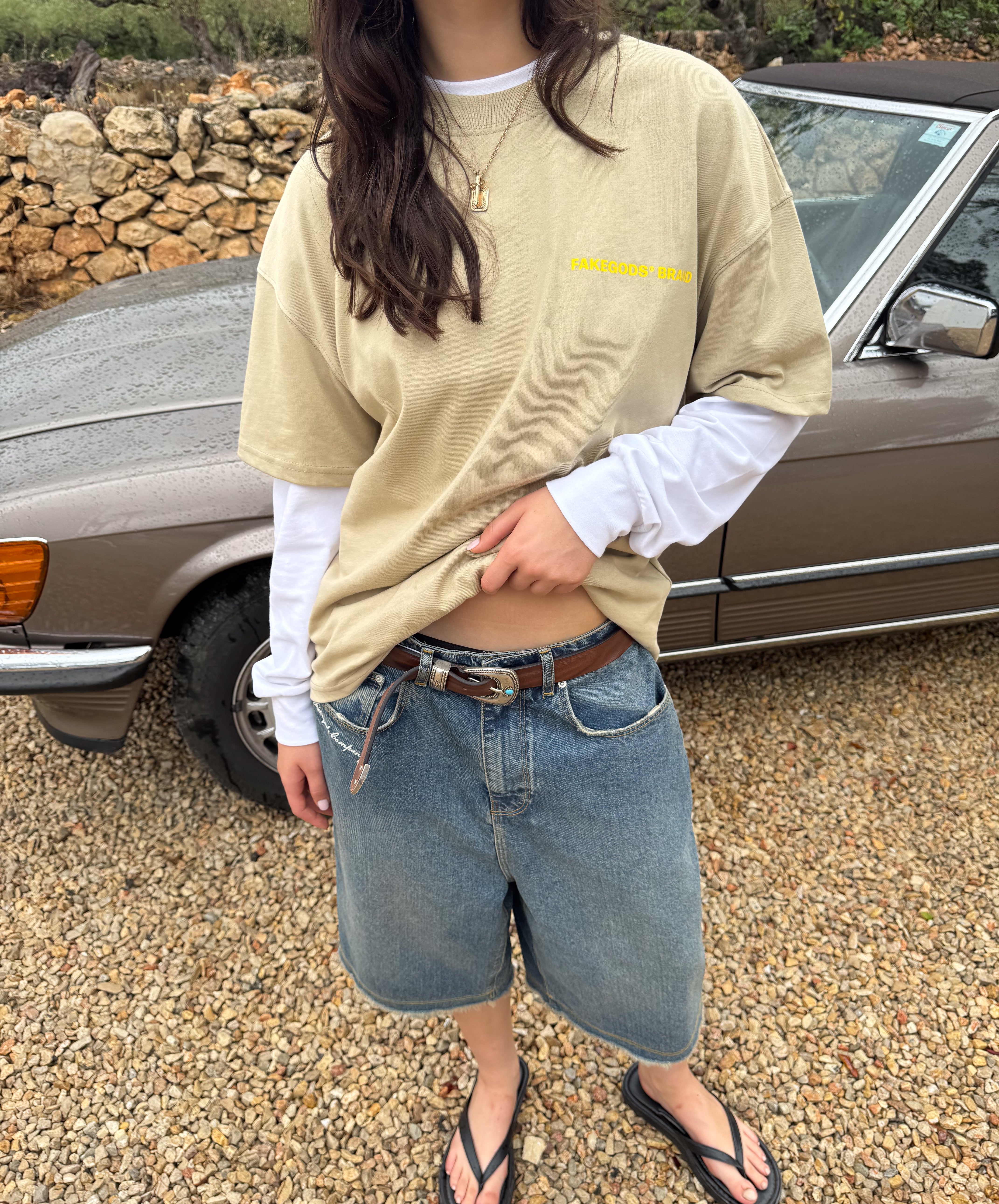 Signature Tee Sand