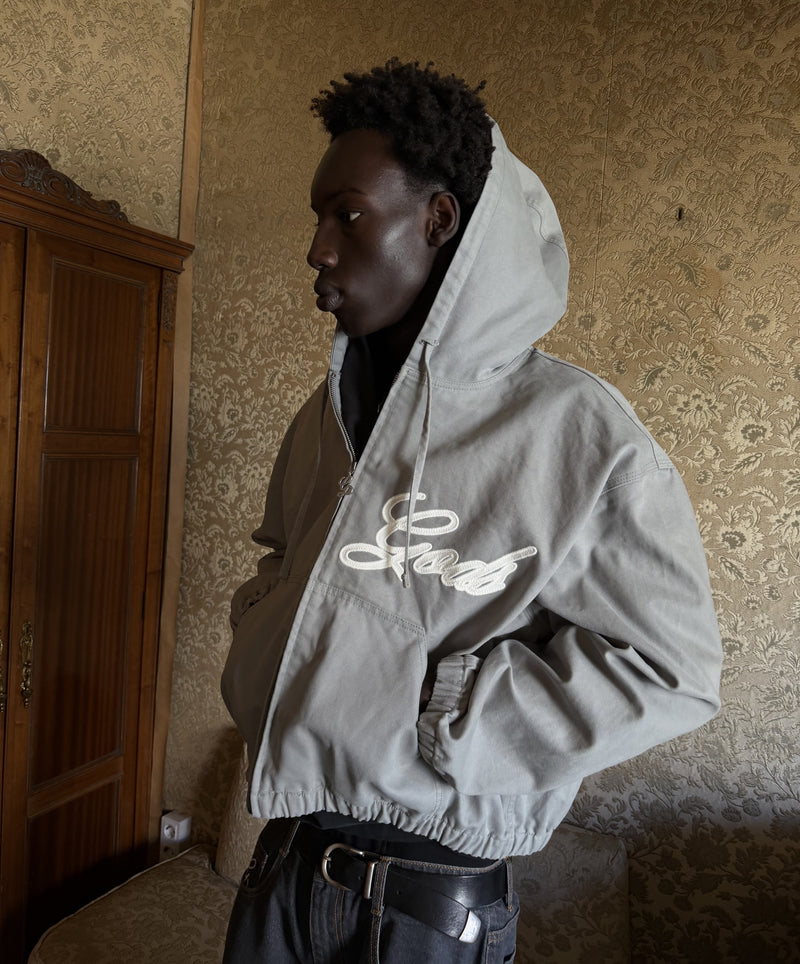 Canvas Jacket Light Grey