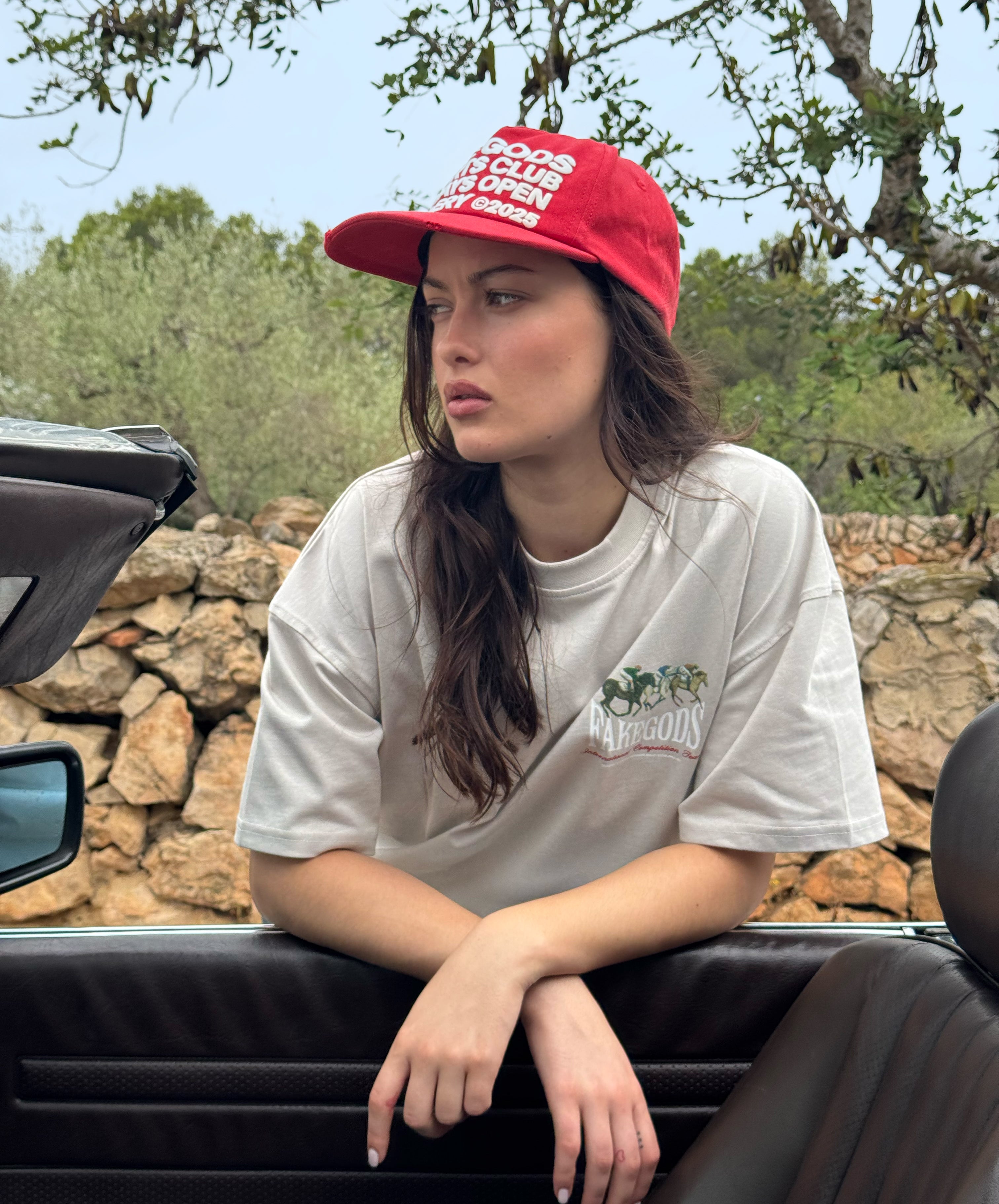 Sports Club Cap Red