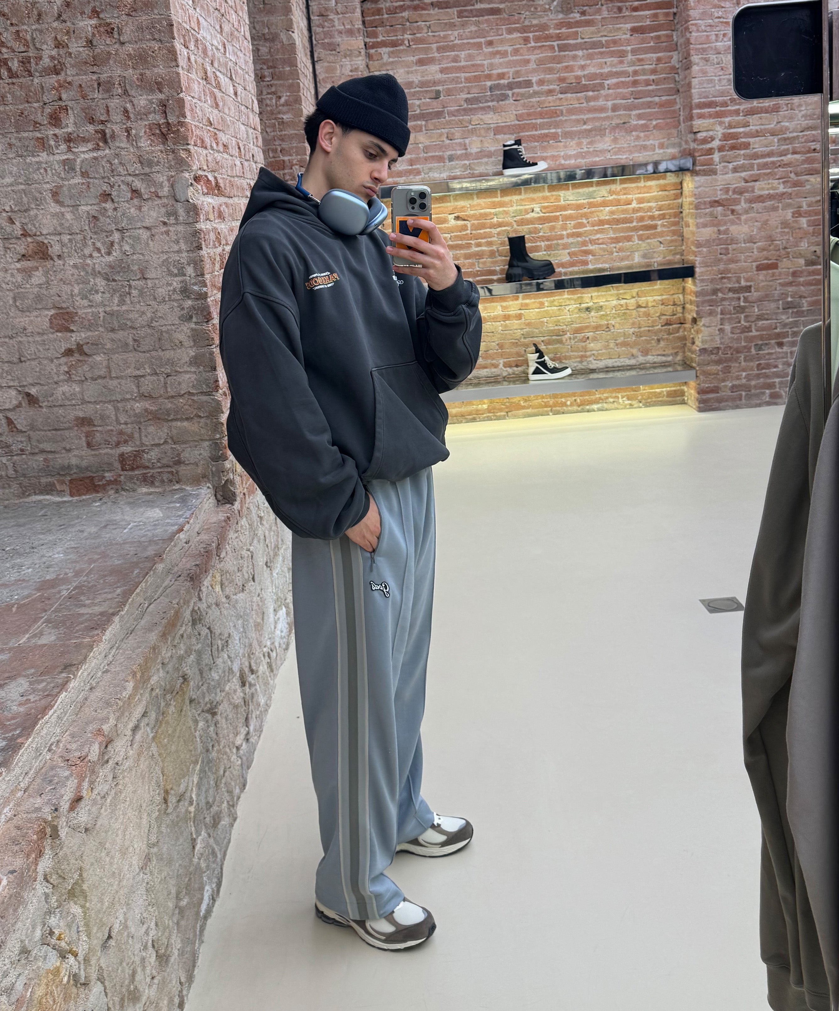 Track Trousers Grey