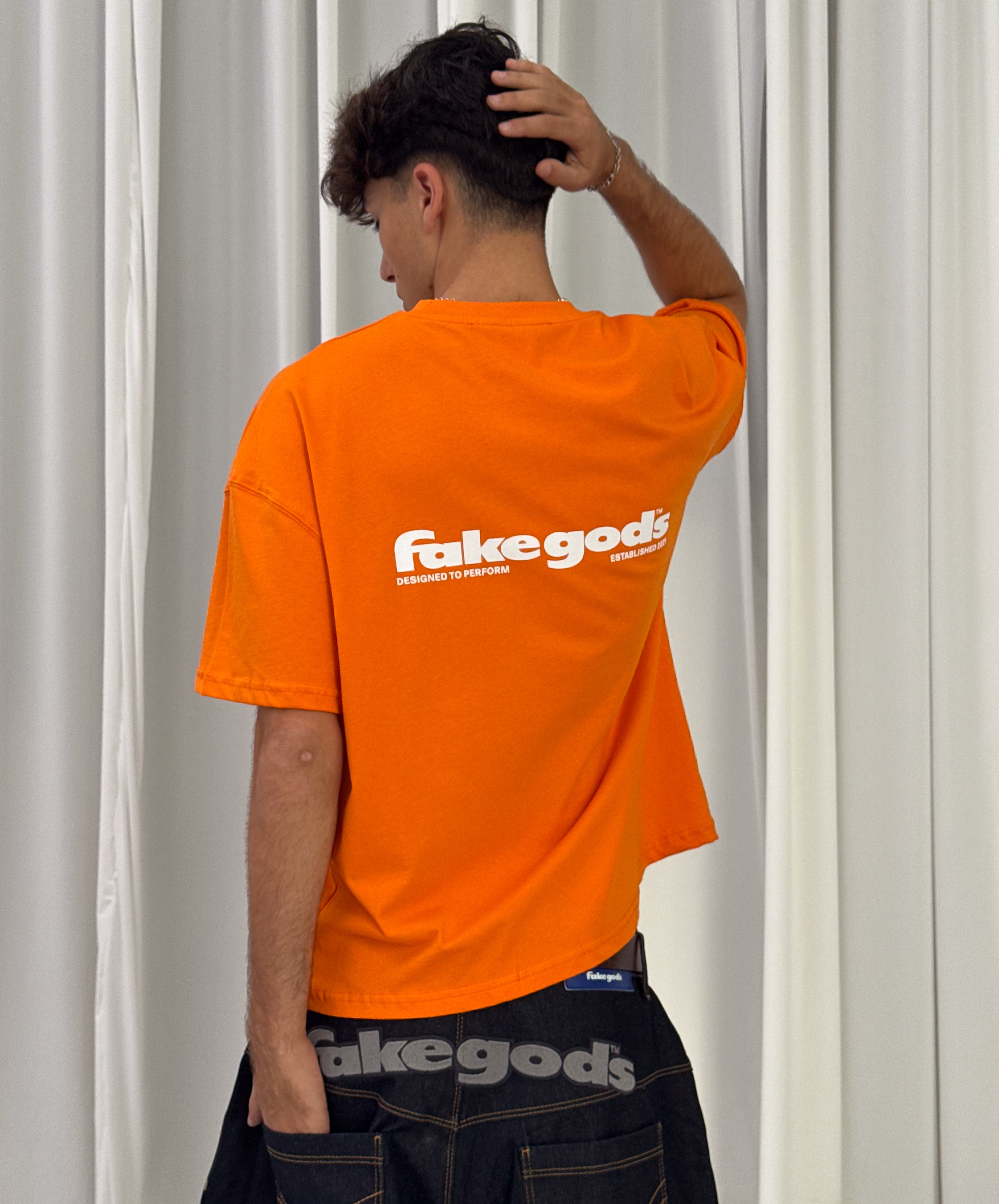 Back To Basics Tee Orange