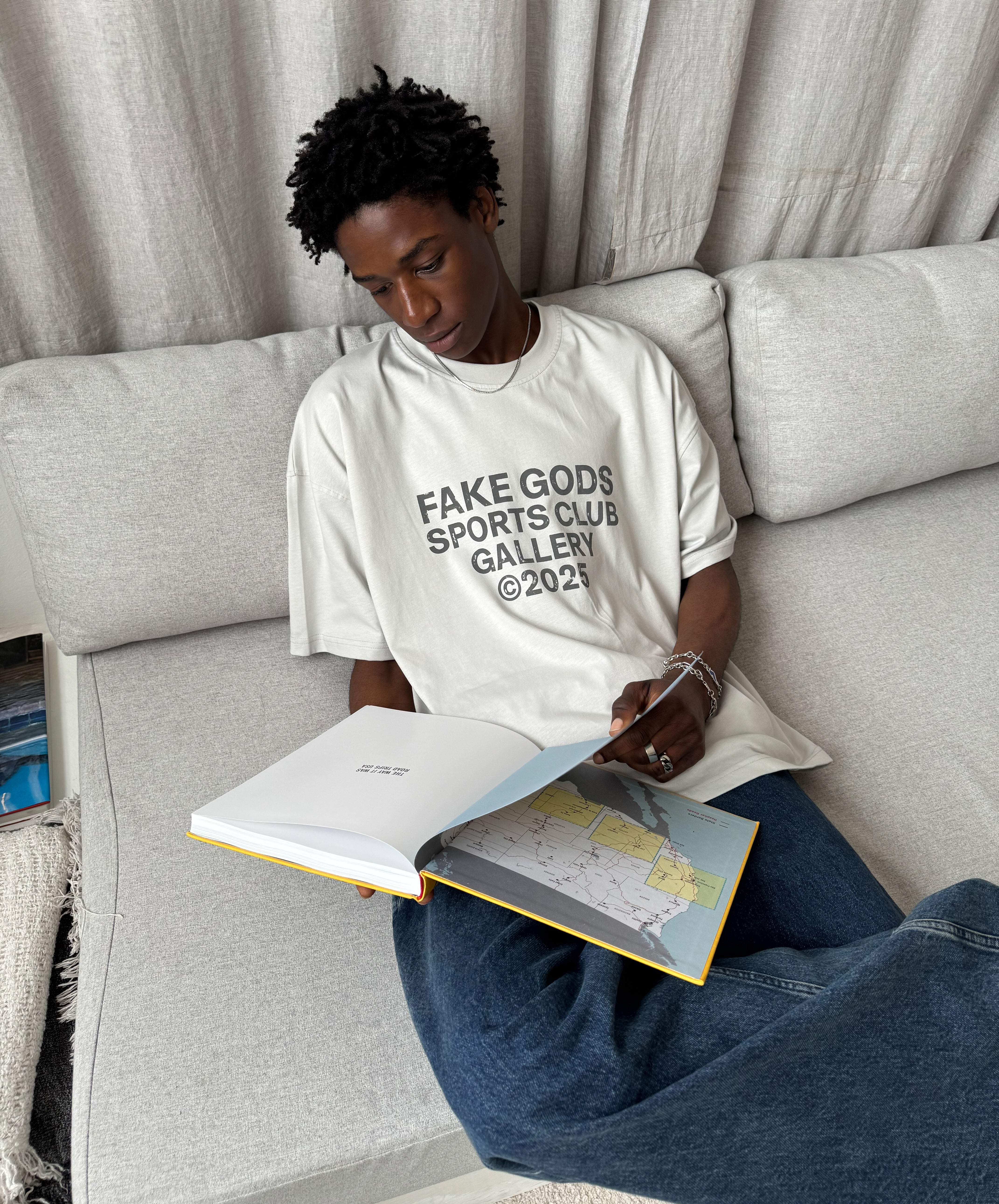 Sports Gallery Tee Light Grey