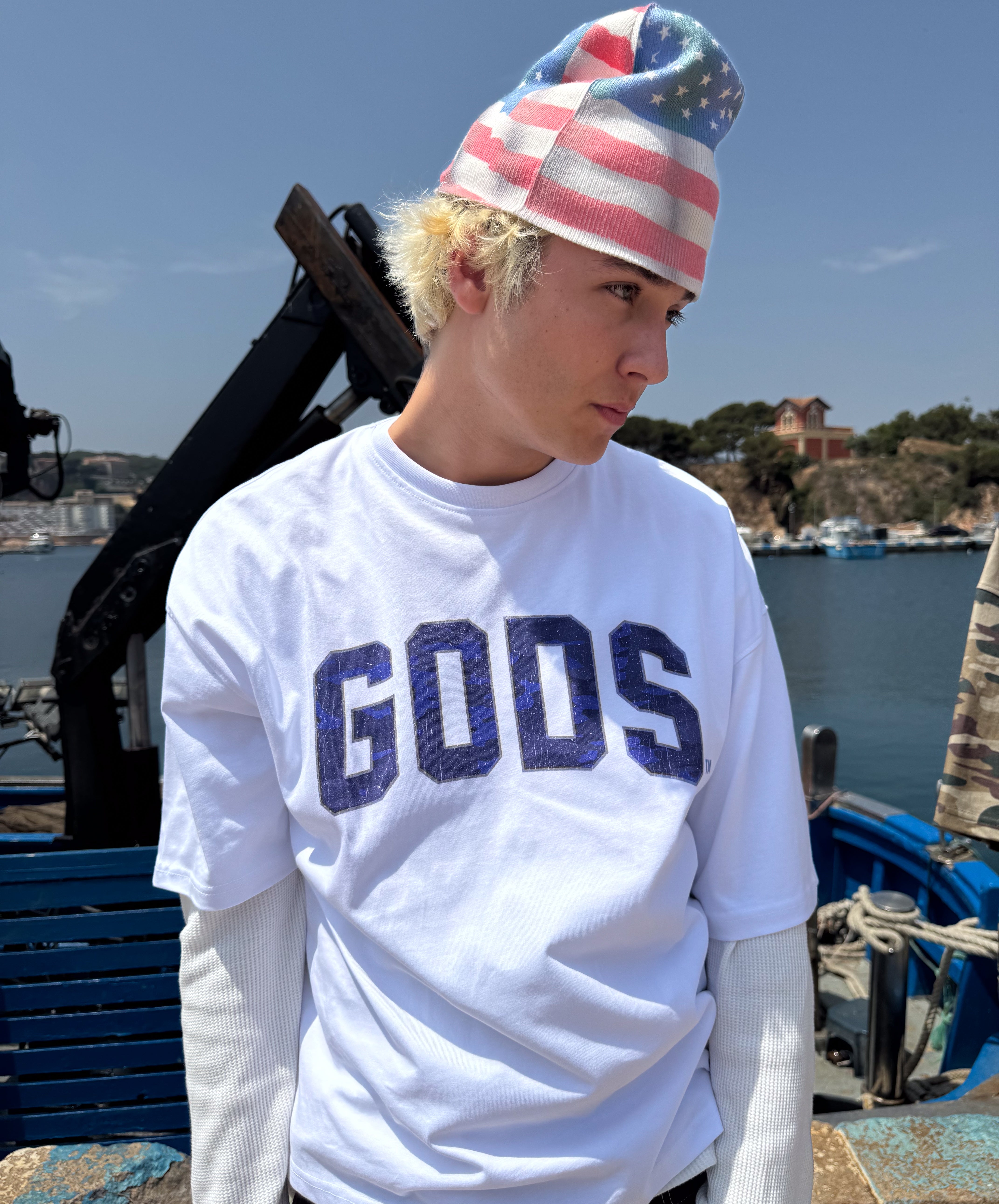 Gods Tee White