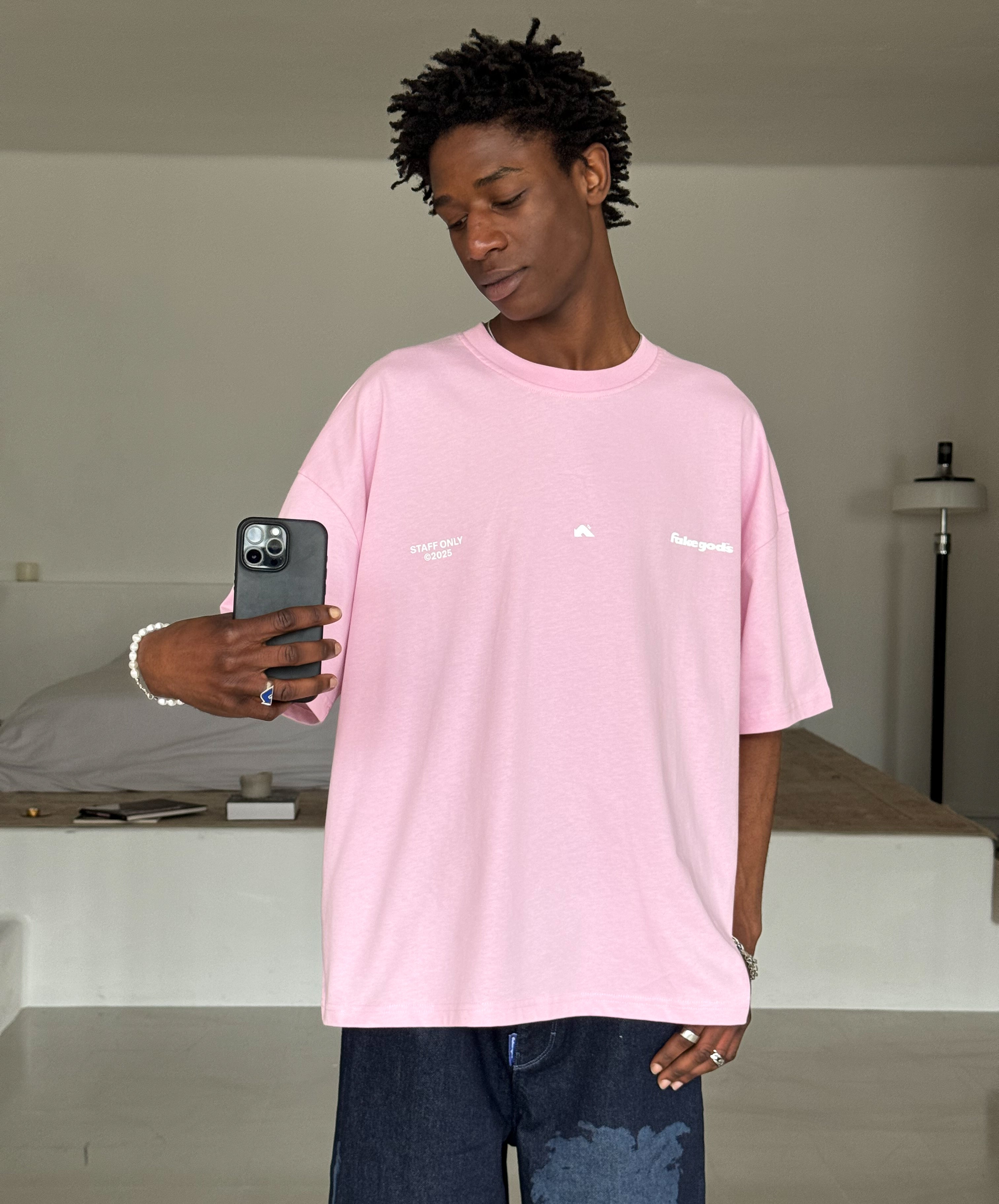 Staff Tee Rose