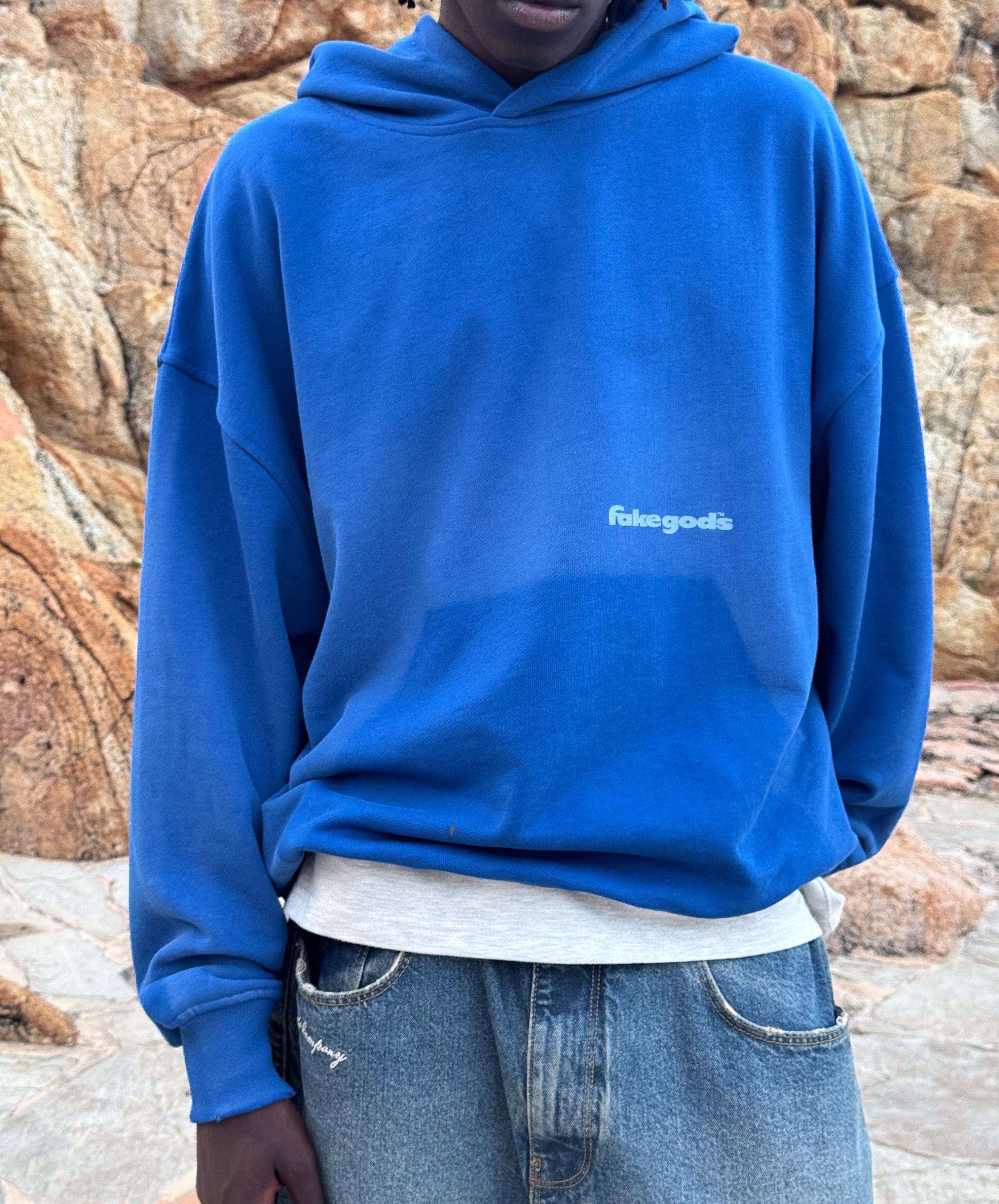 Designer Hoodie Blue