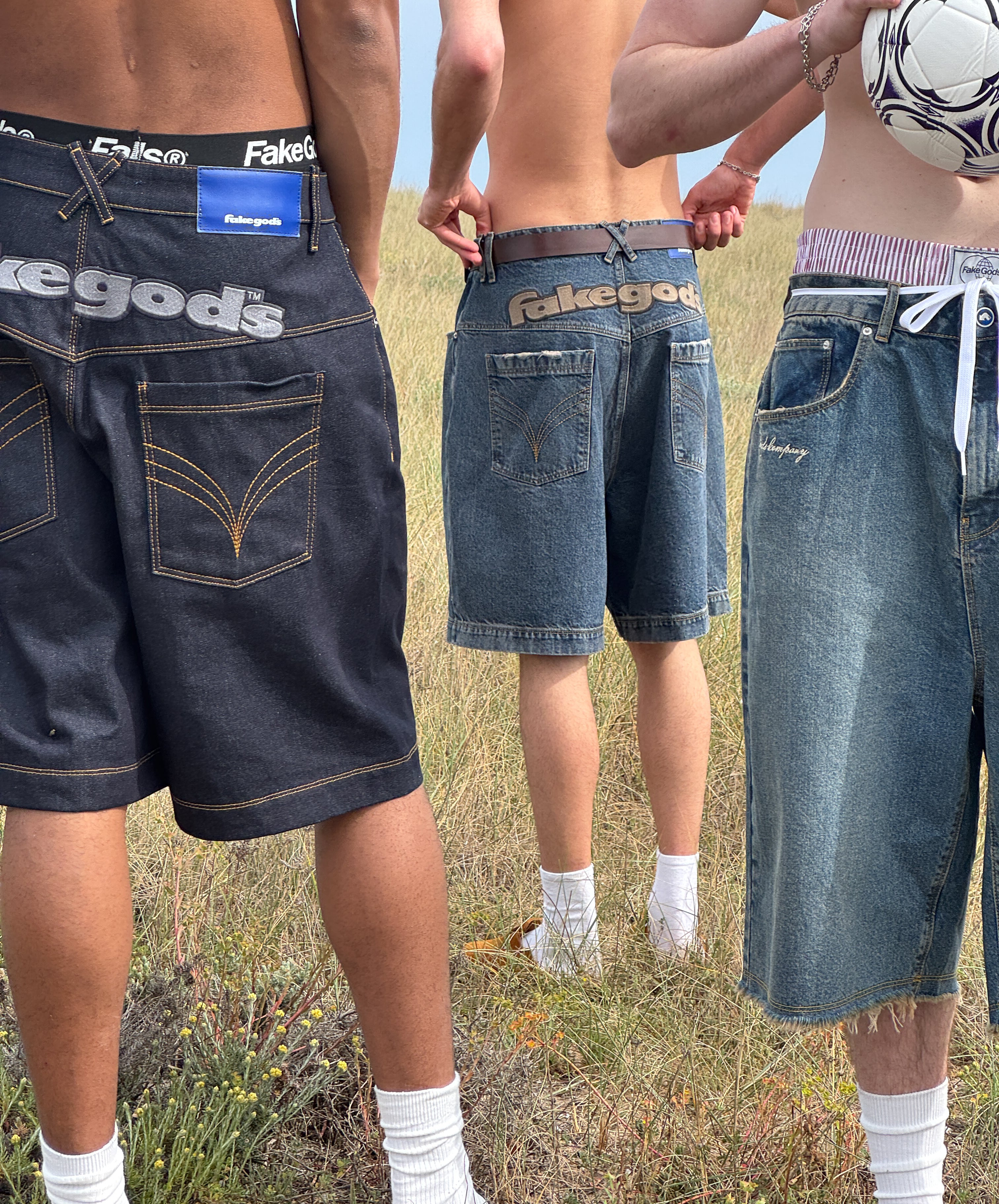 Denim Jorts Blue
