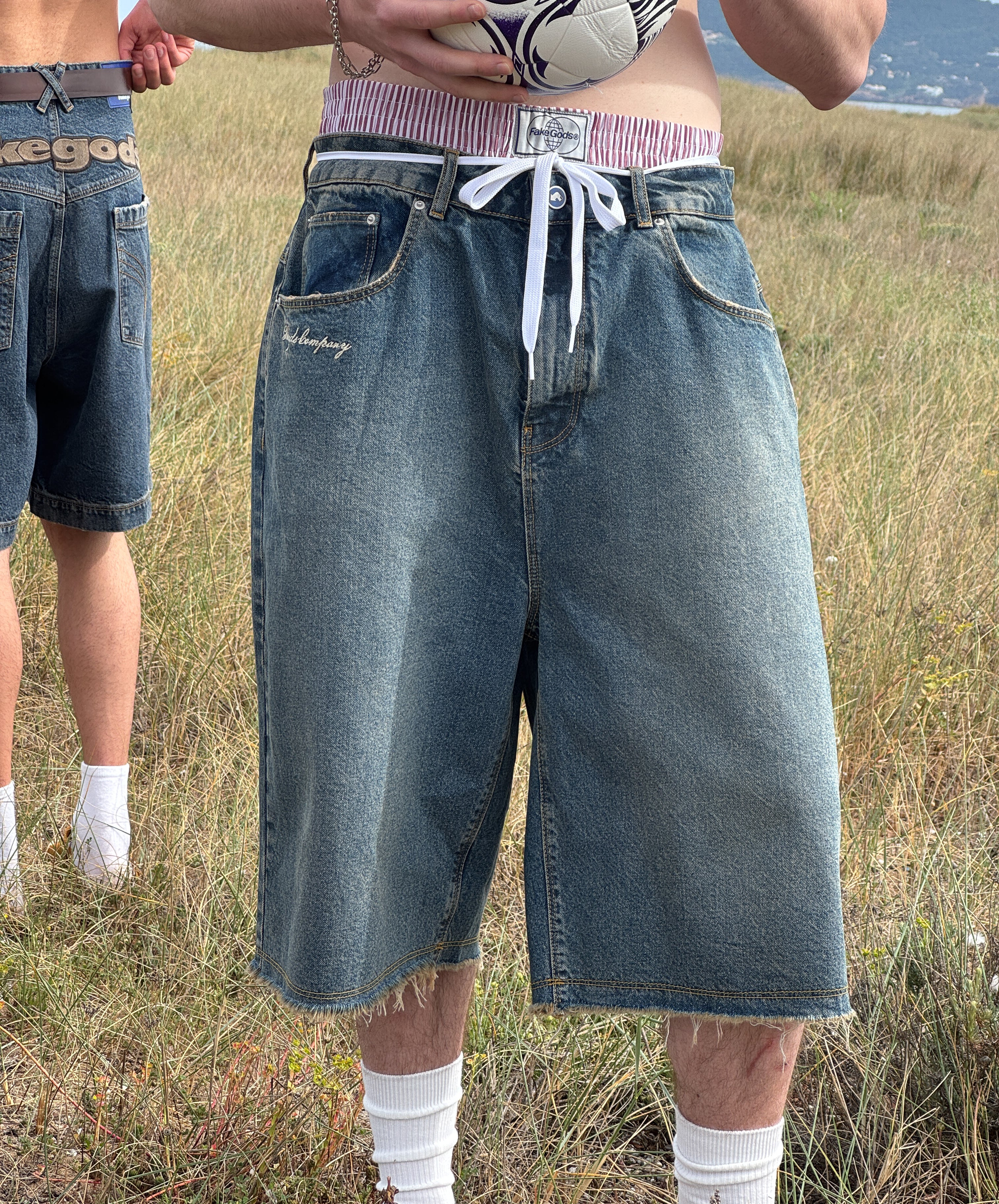 Denim Jorts Blue