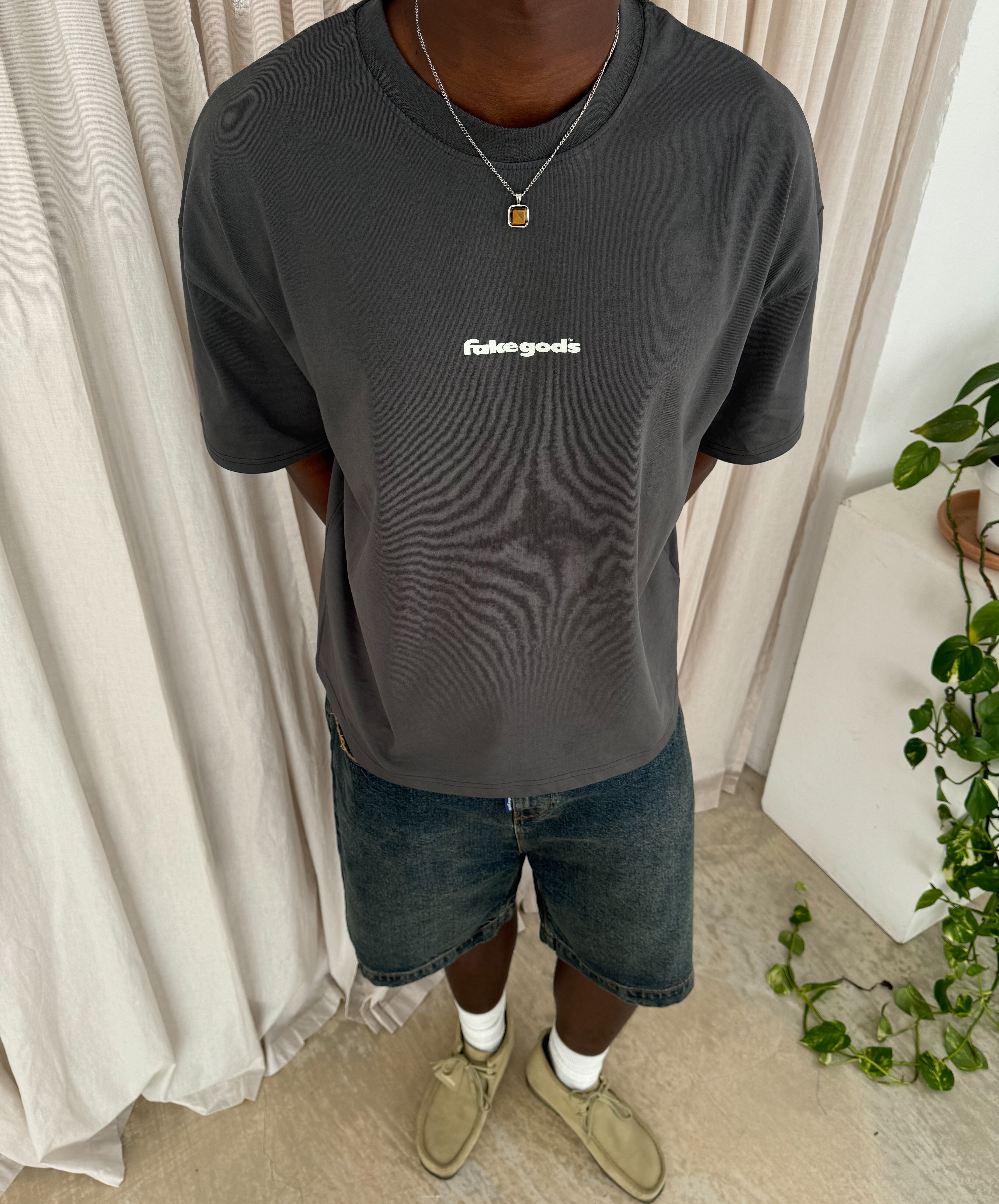 Back To Basics Tee Grey