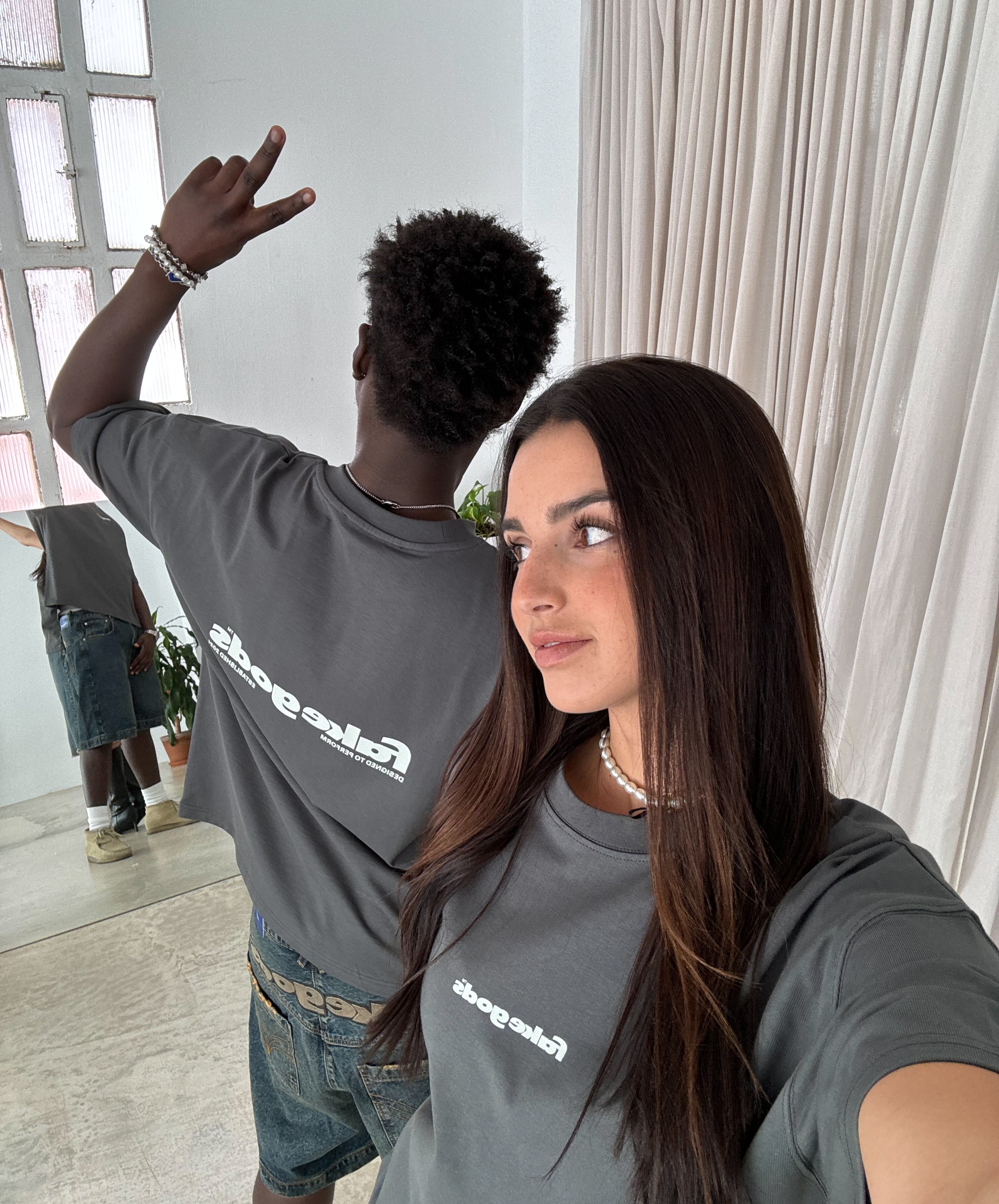 Back To Basics Tee Grey
