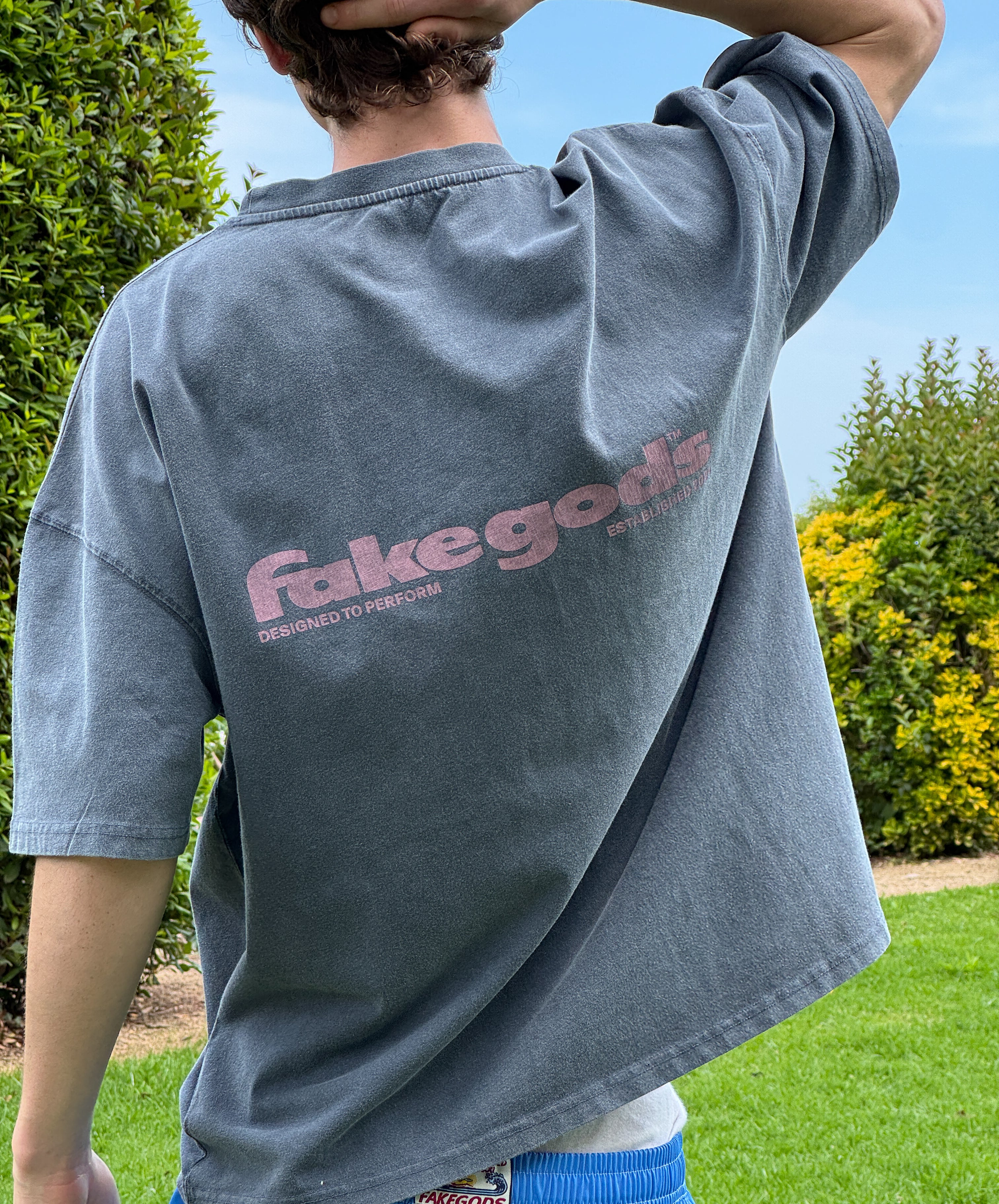 Back To Basics Tee Dark Grey
