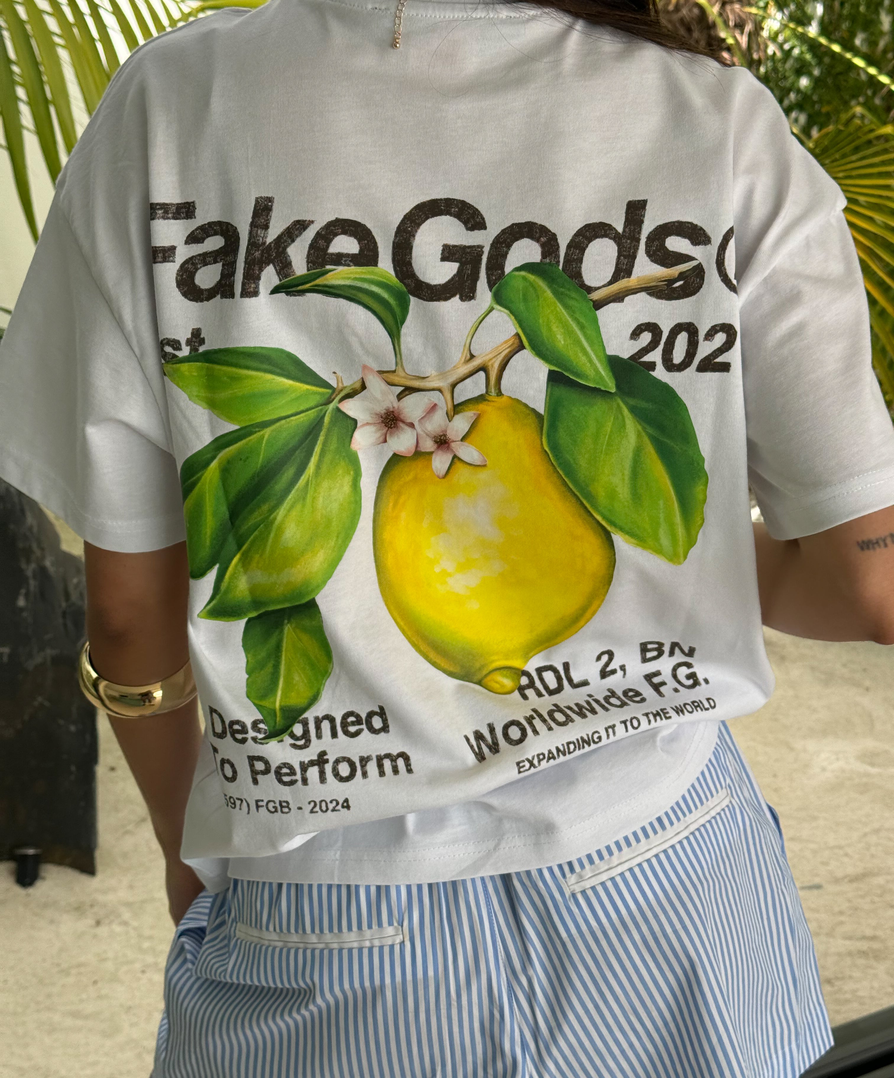 Citrus Tee White
