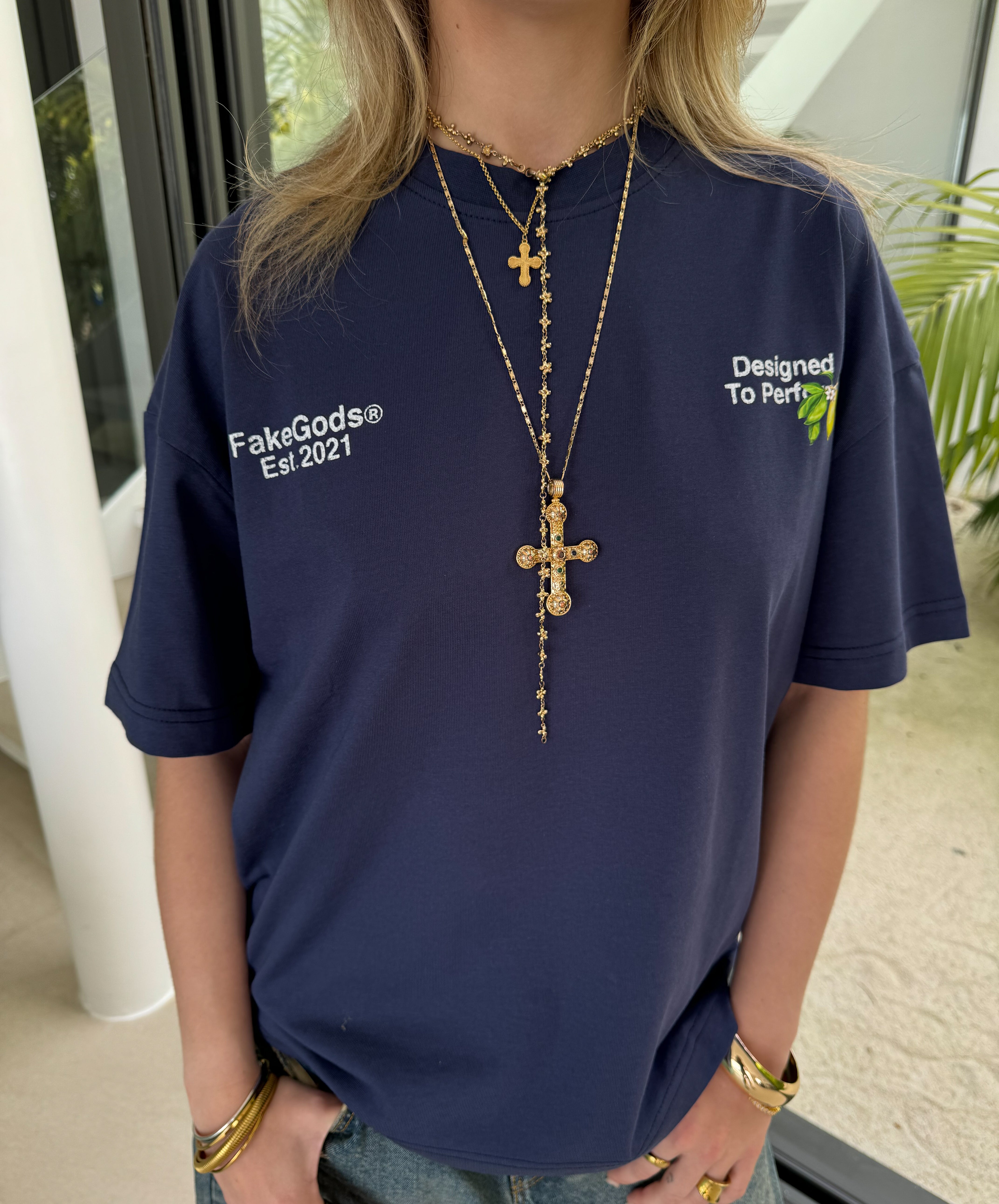 Citrus Tee Navy