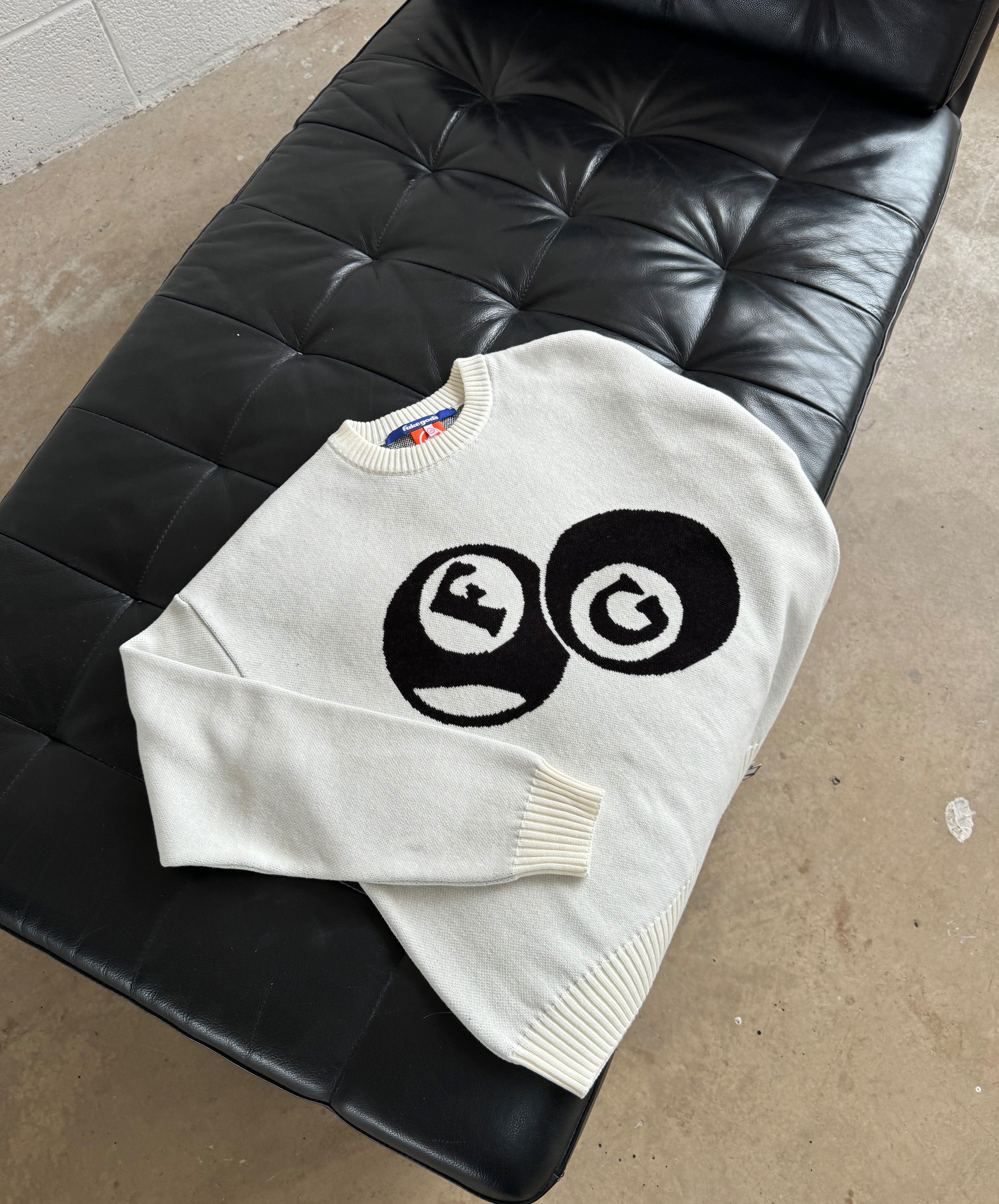 Billiard Knitted Sweater Cream