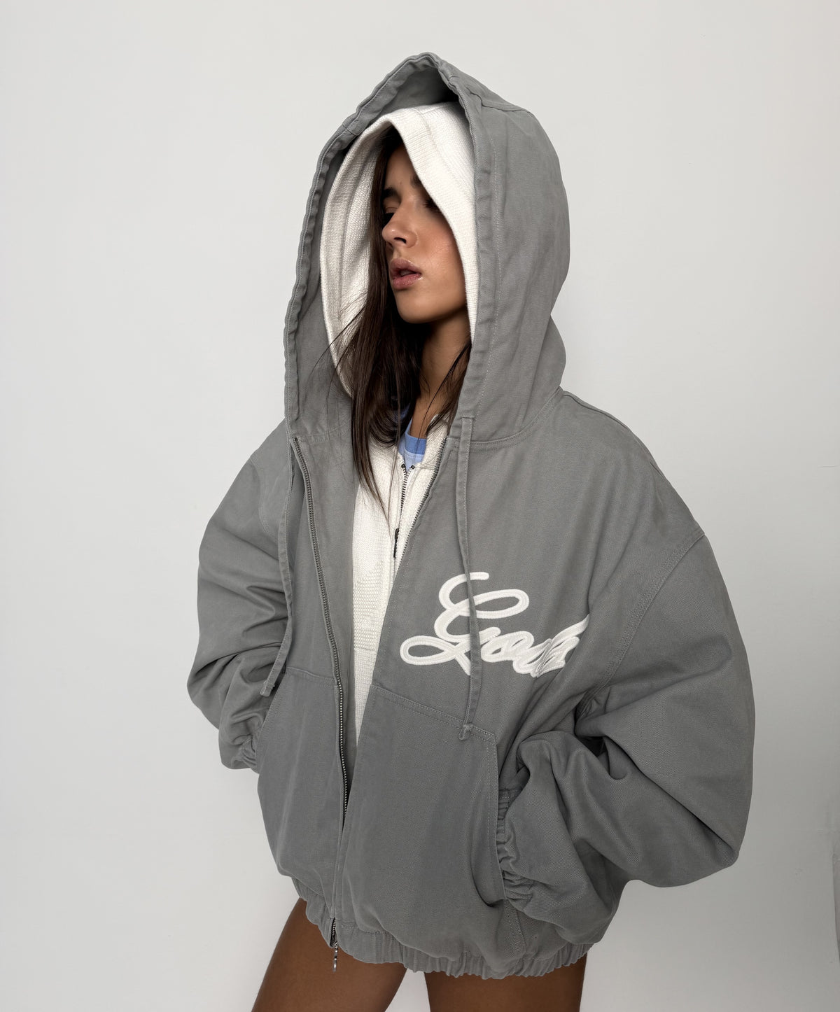 Canvas Jacket Light Grey
