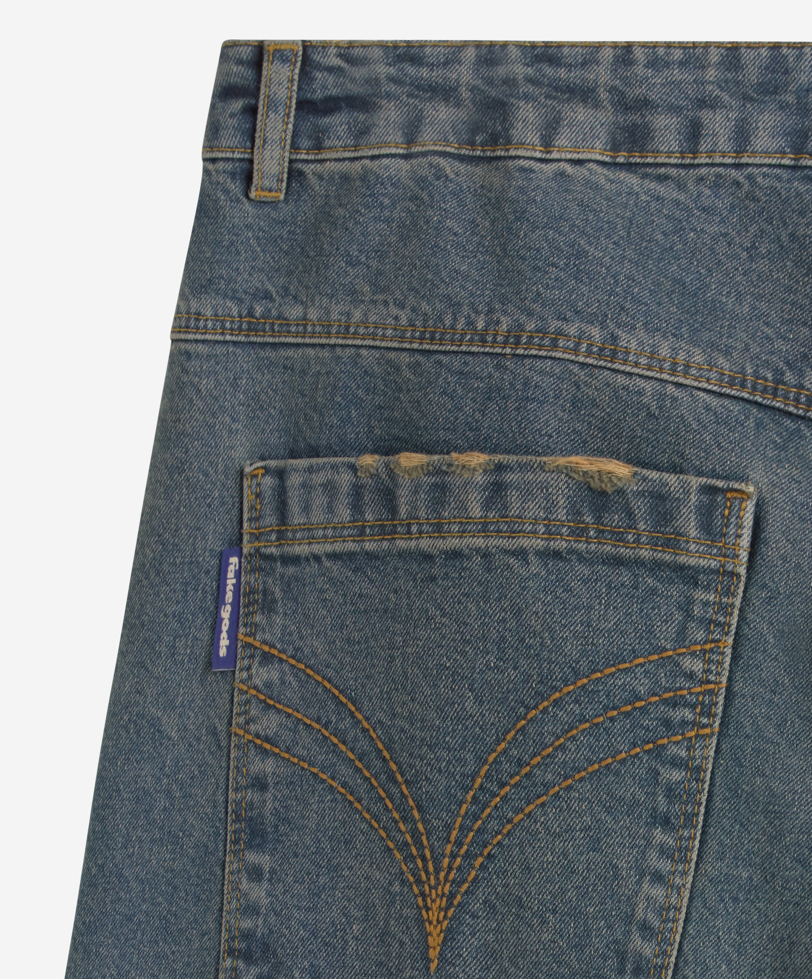 Denim Jorts Blue