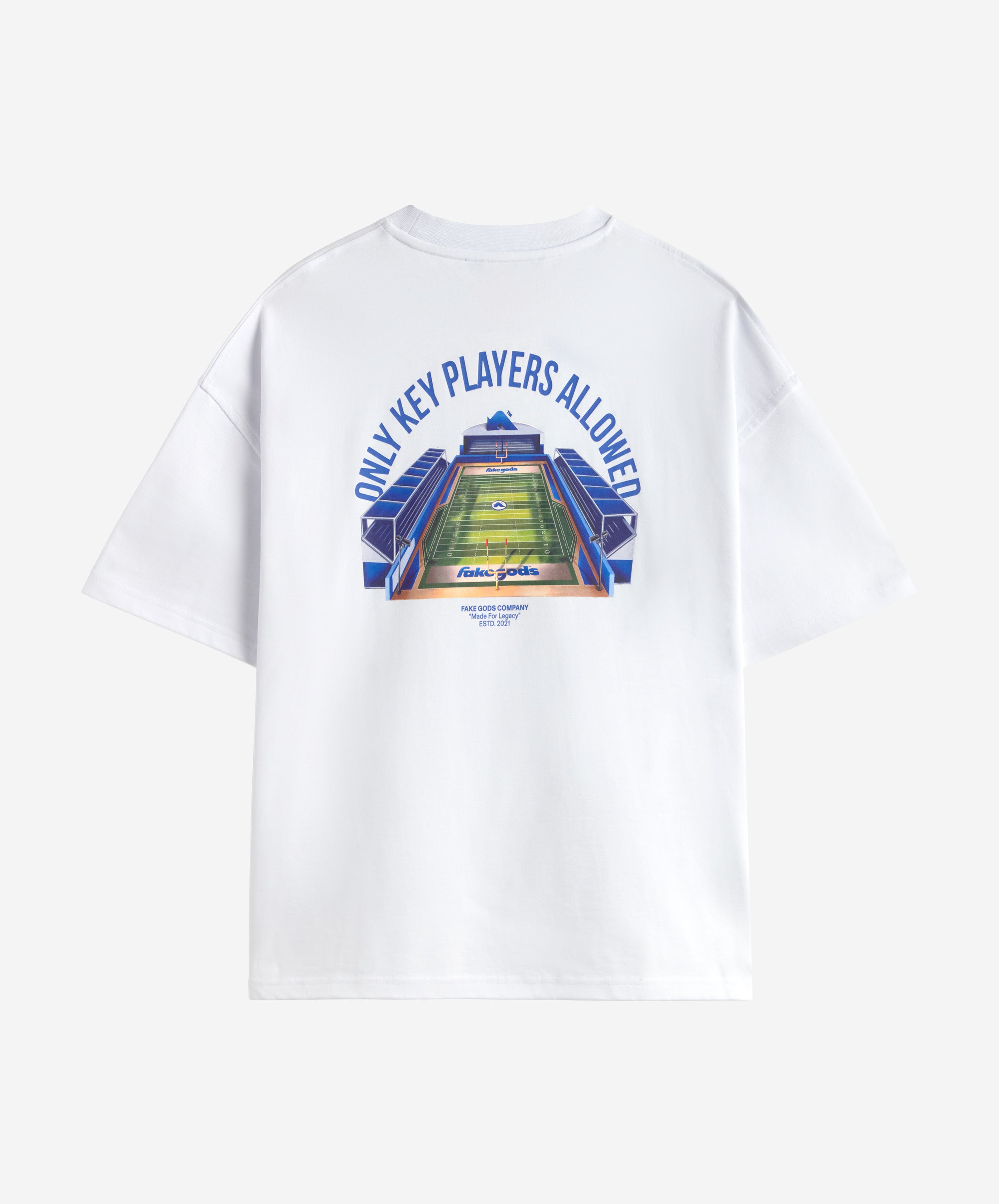 Key Players Only Tee White