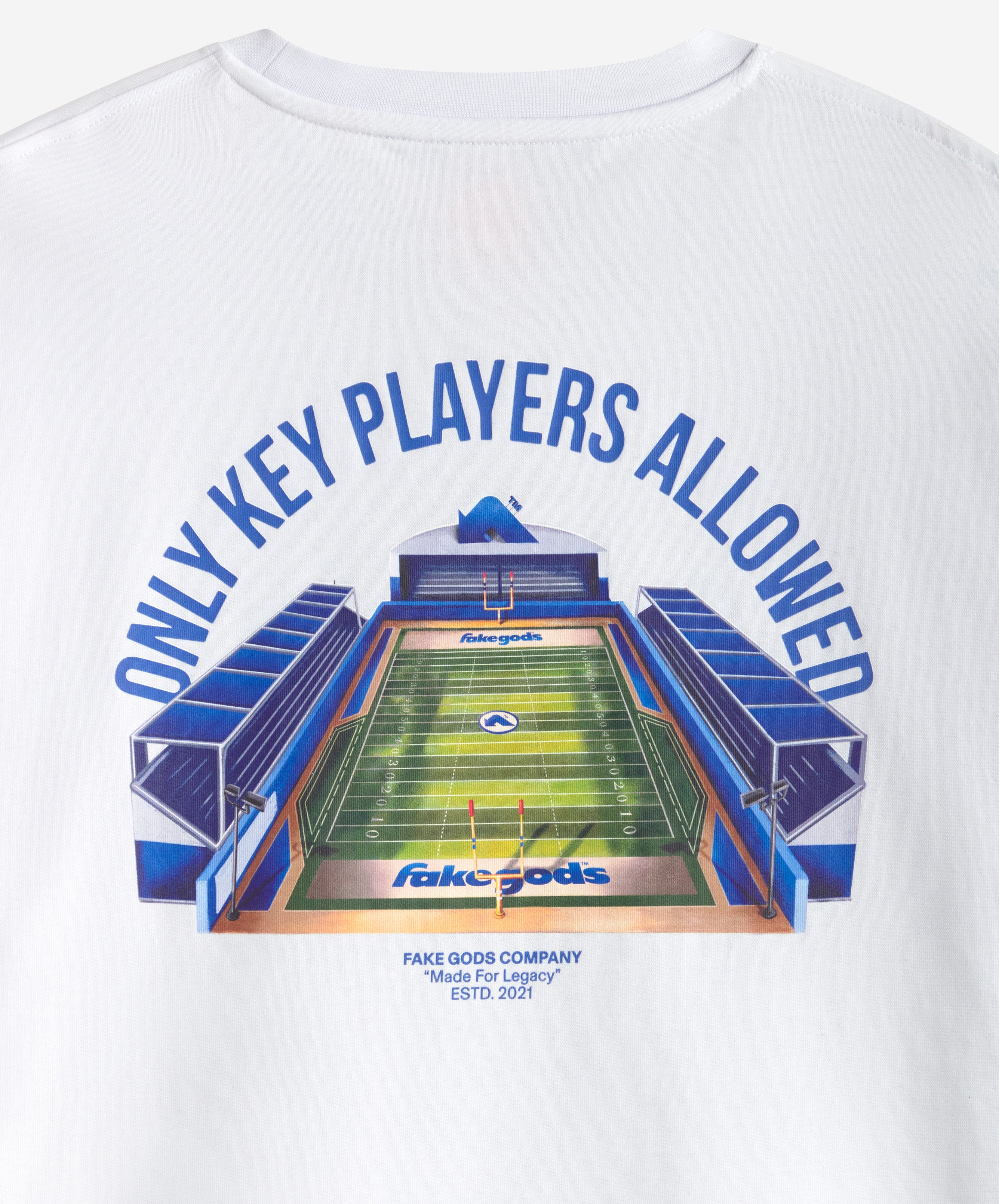Key Players Only Tee White