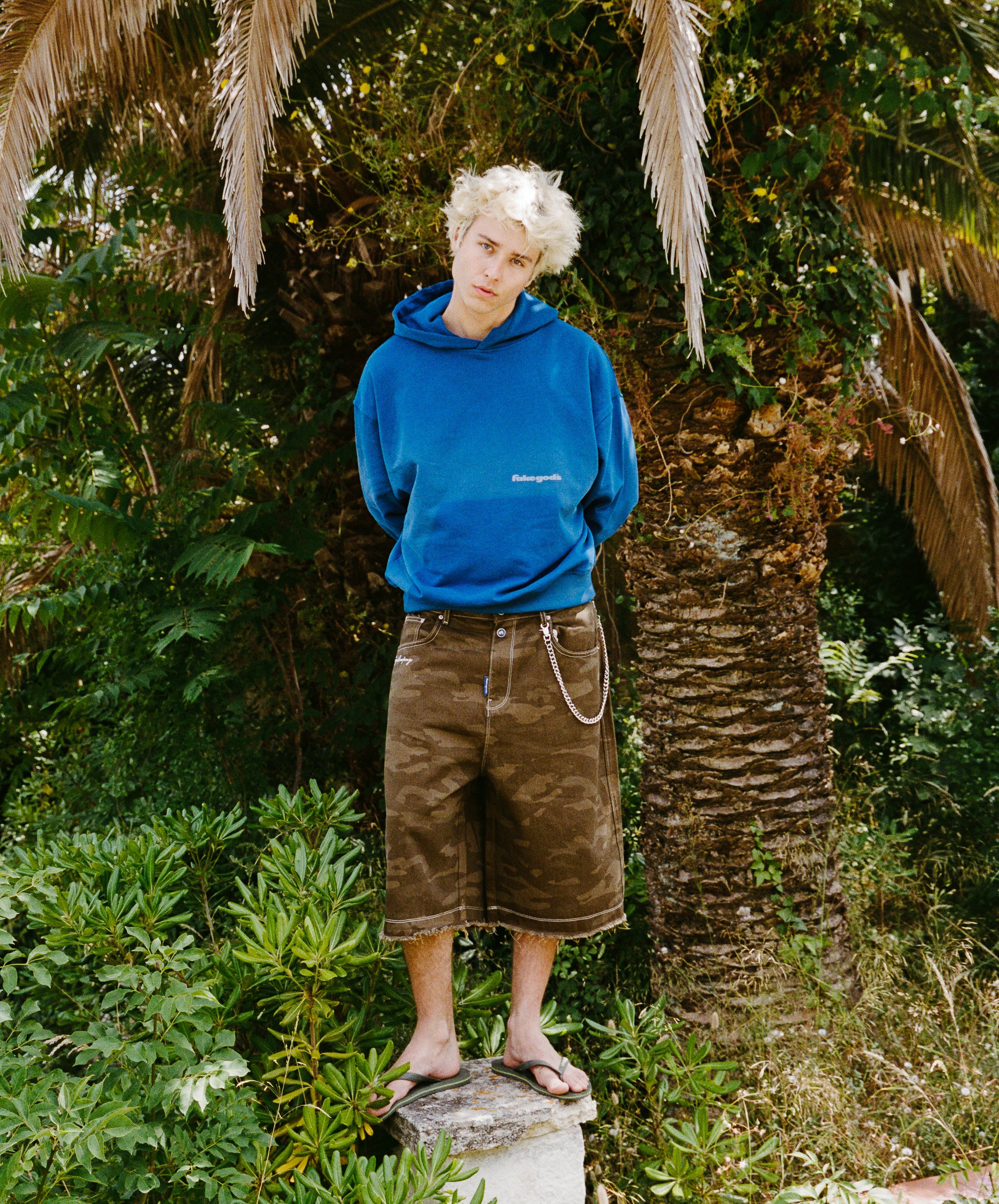 Designer Hoodie Blue