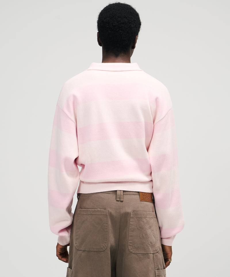 Polo Knitted Longsleeve Rose
