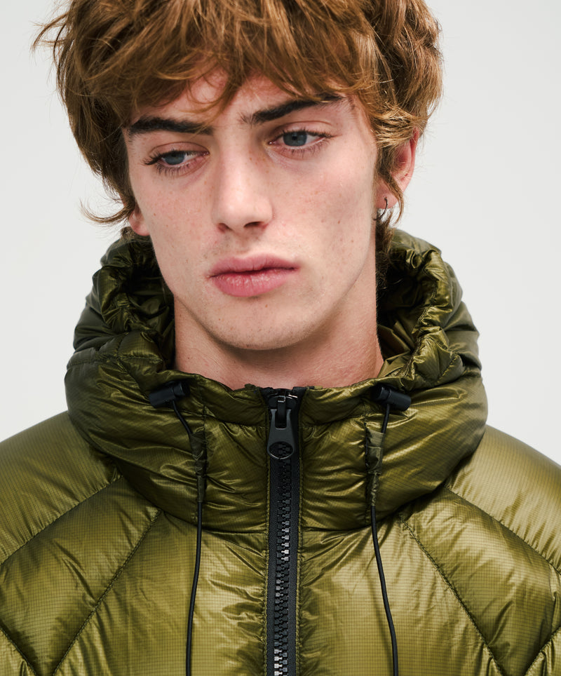 Real Down Puffer Green