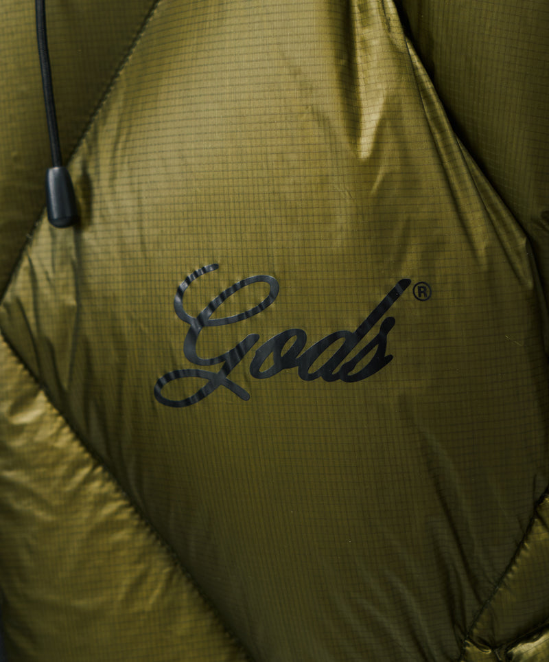 Real Down Puffer Green