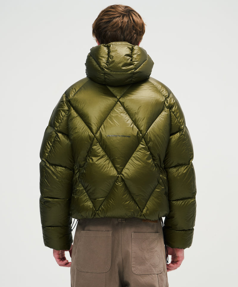 Real Down Puffer Green