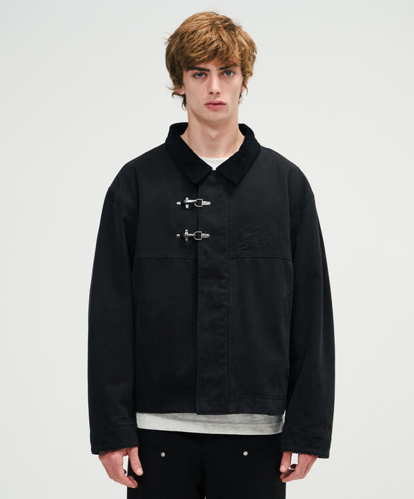 Fireman Clasp Jacket Black