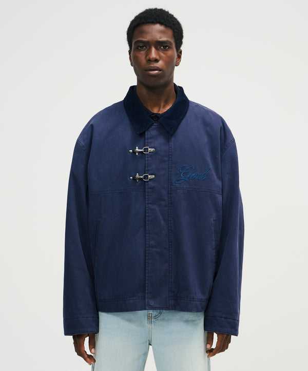 Fireman Clasp Jacket Navy