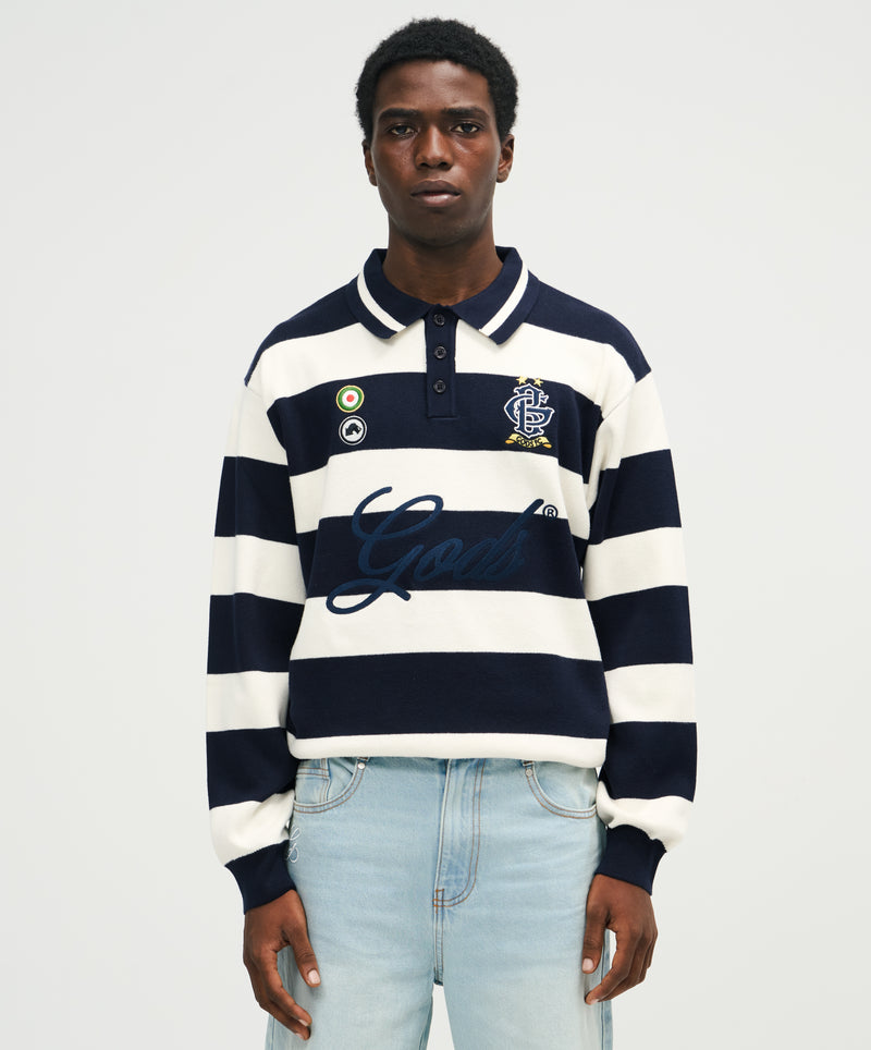 Polo Knitted Longsleeve Navy