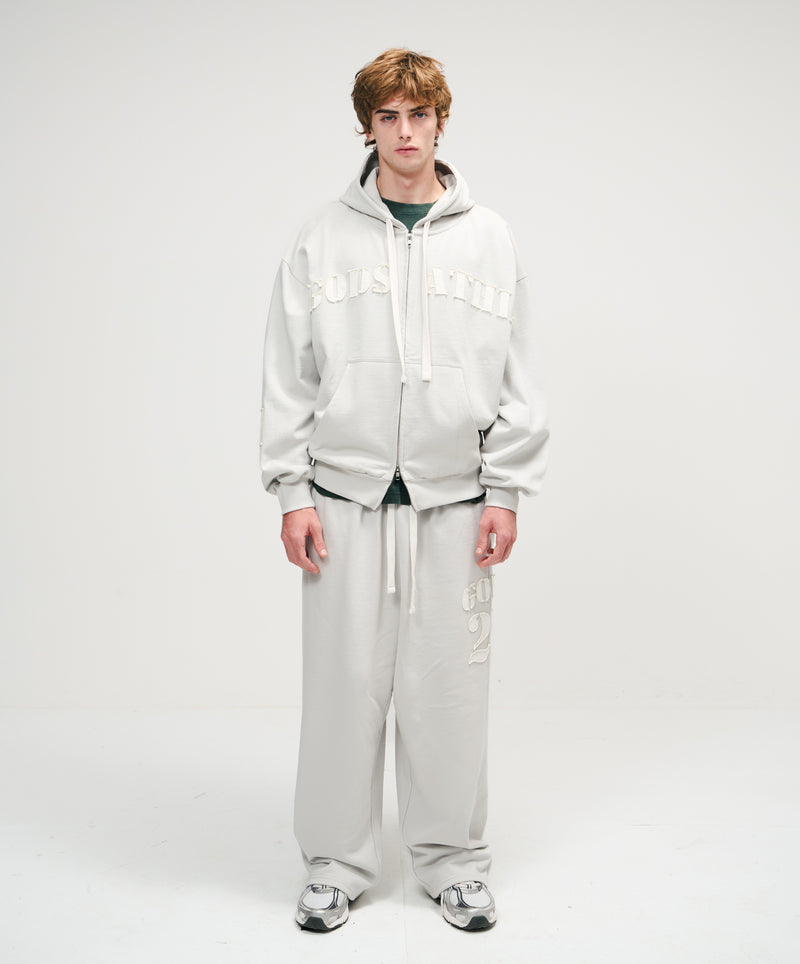 Athl Zipper Grey