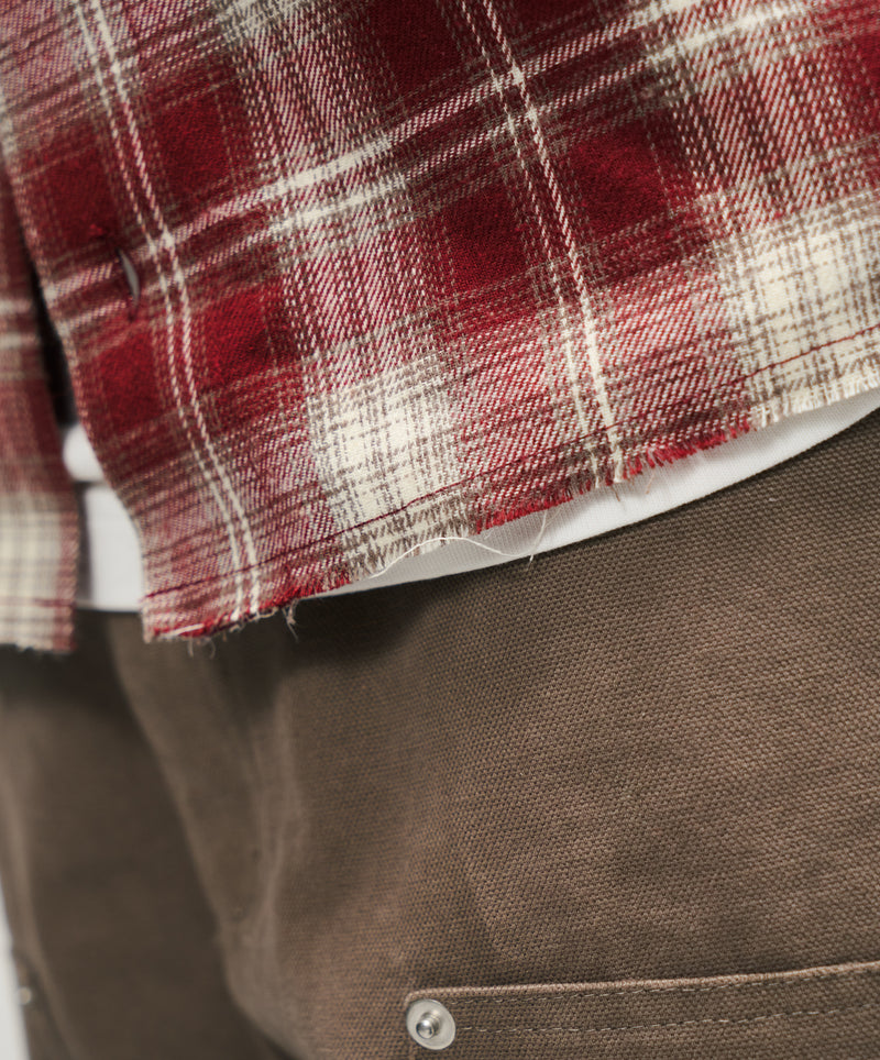 Flannel Shirt Red