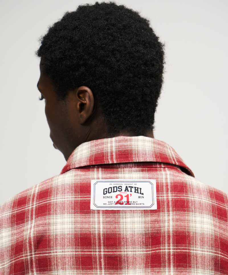 Flannel Shirt Red