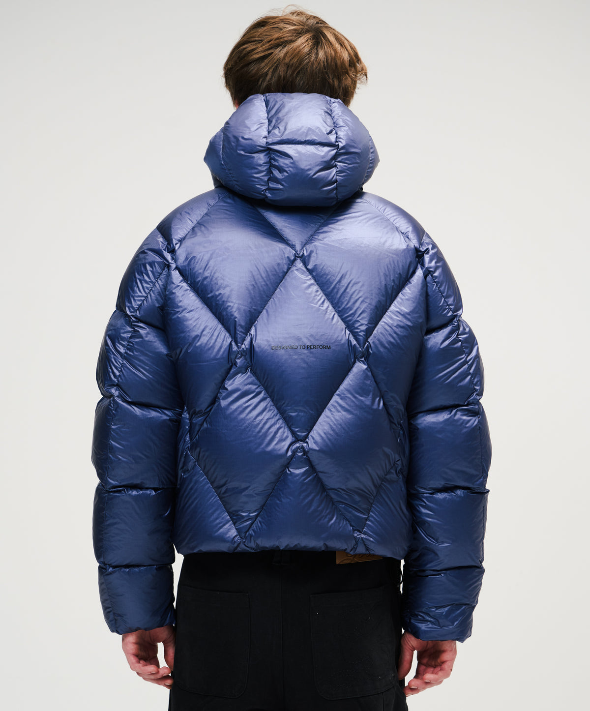 Real Down Puffer Blue