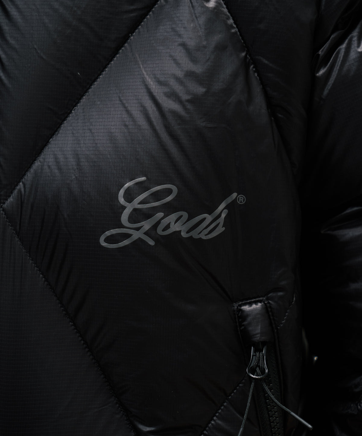Real Down Puffer Black