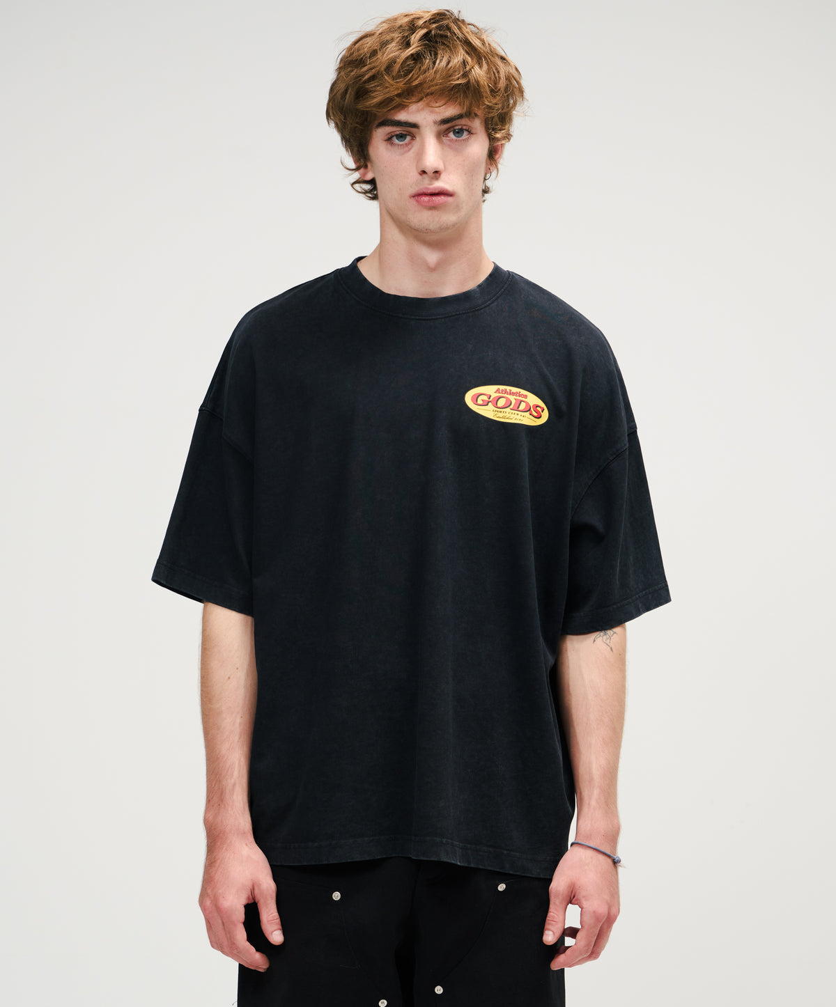 Ducks Washed Tee Black