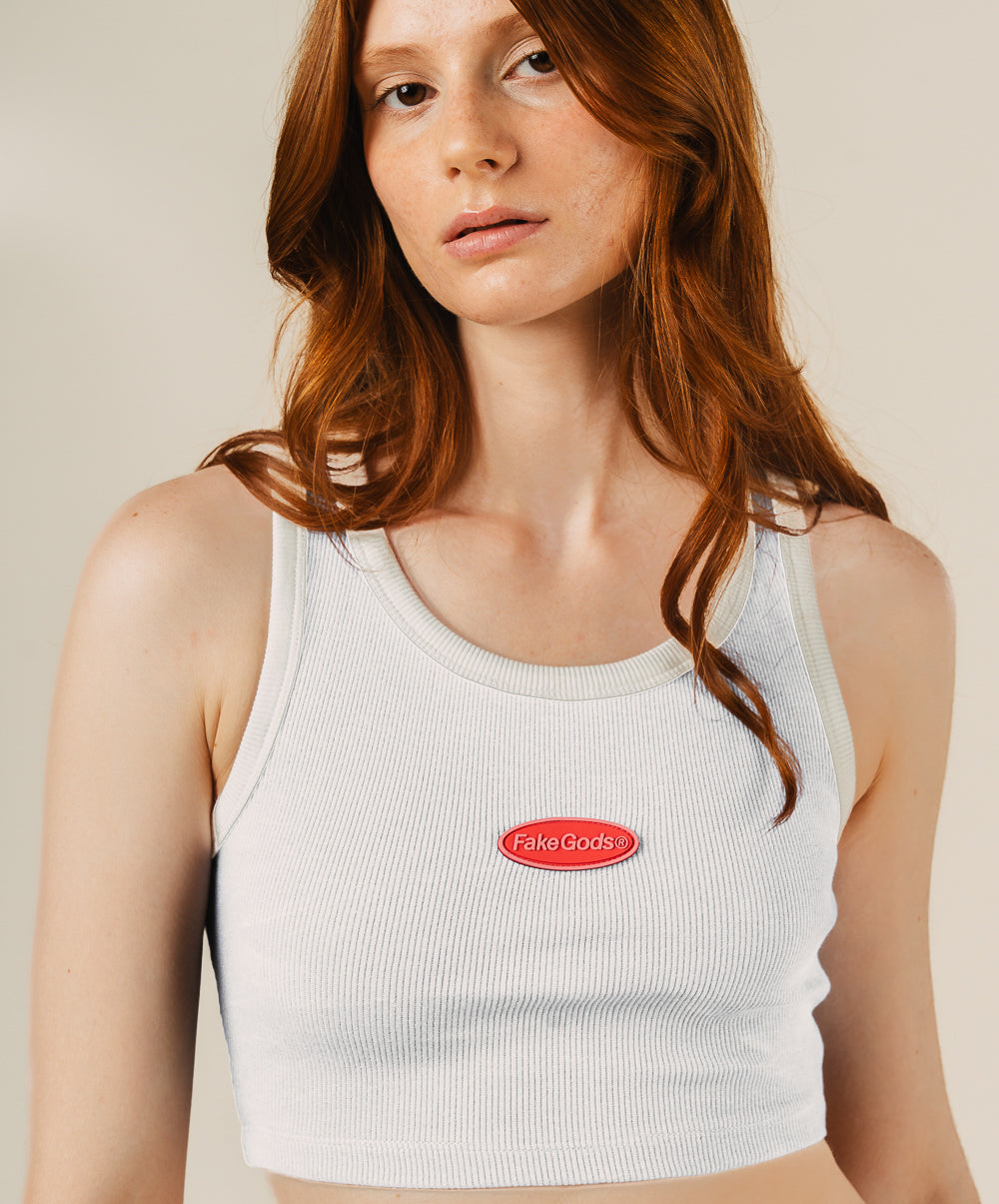 Scarlet Crop Top Cream