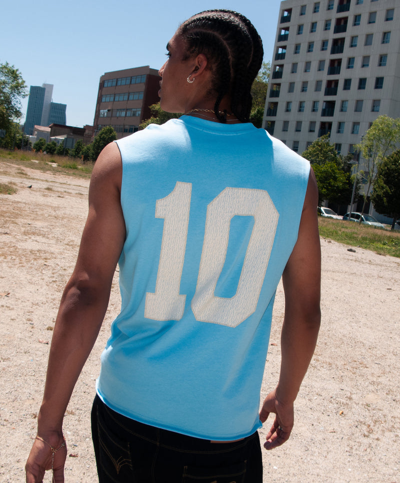 Gods FC Sleeveless Blue