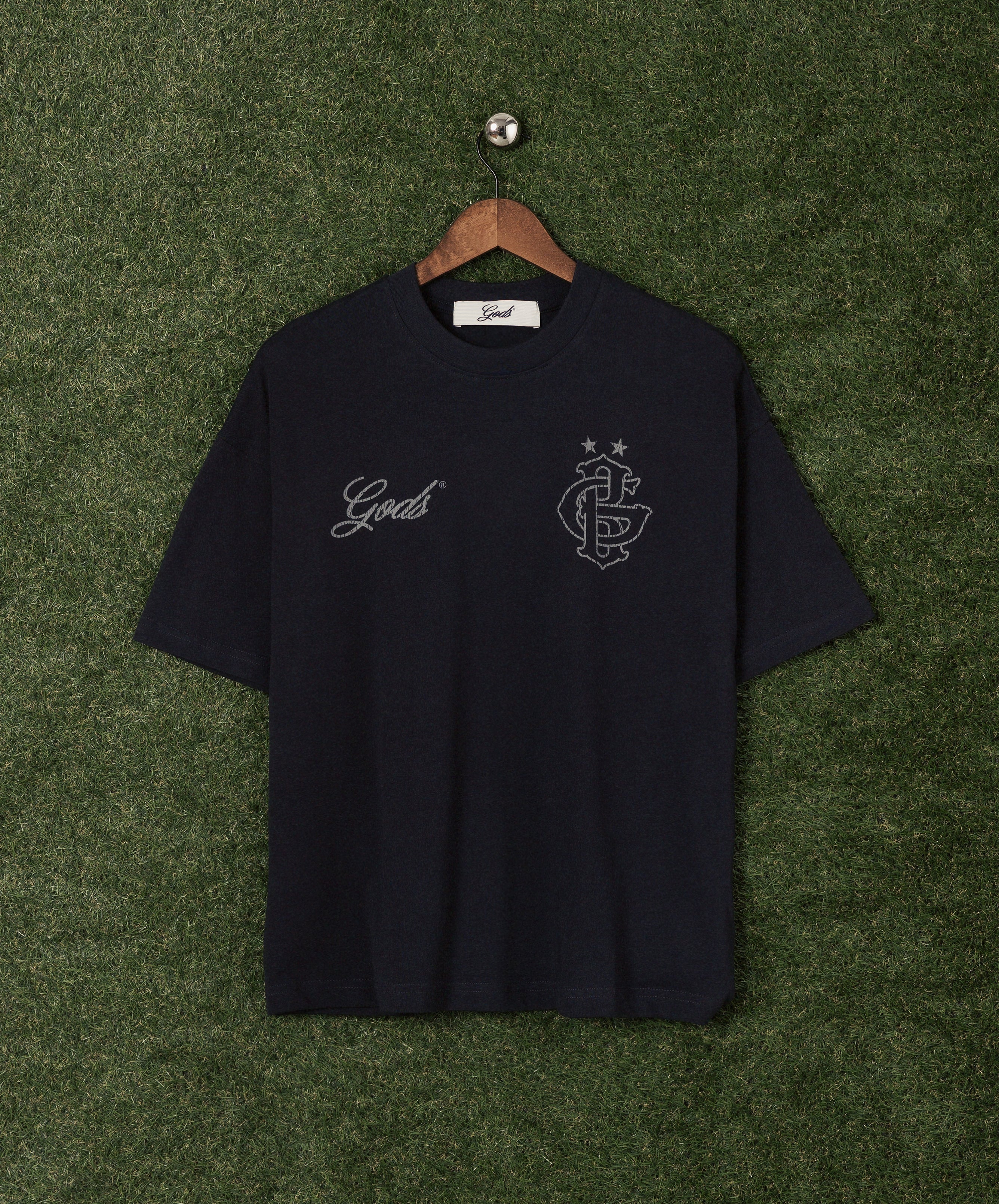 Gods Brand Boxy Tee Black
